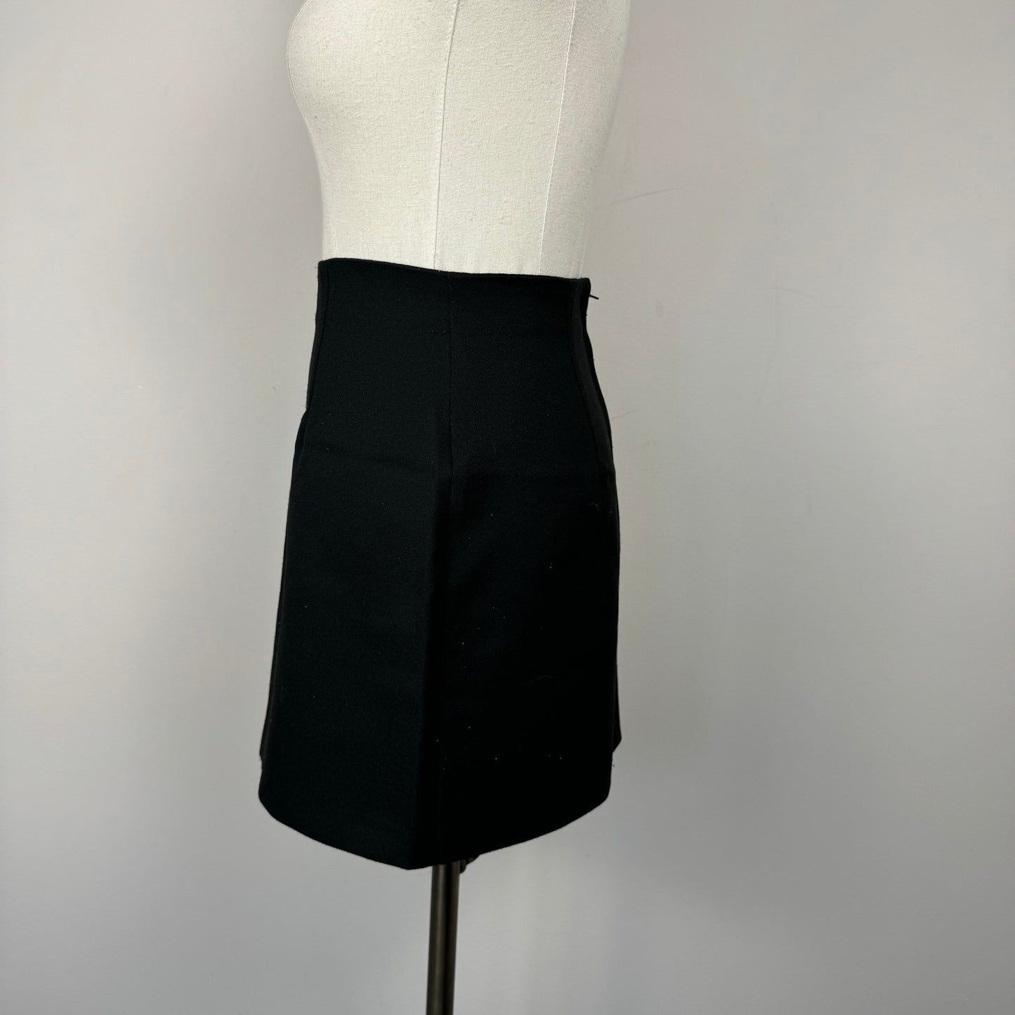 Vintage Black Mini Skirt