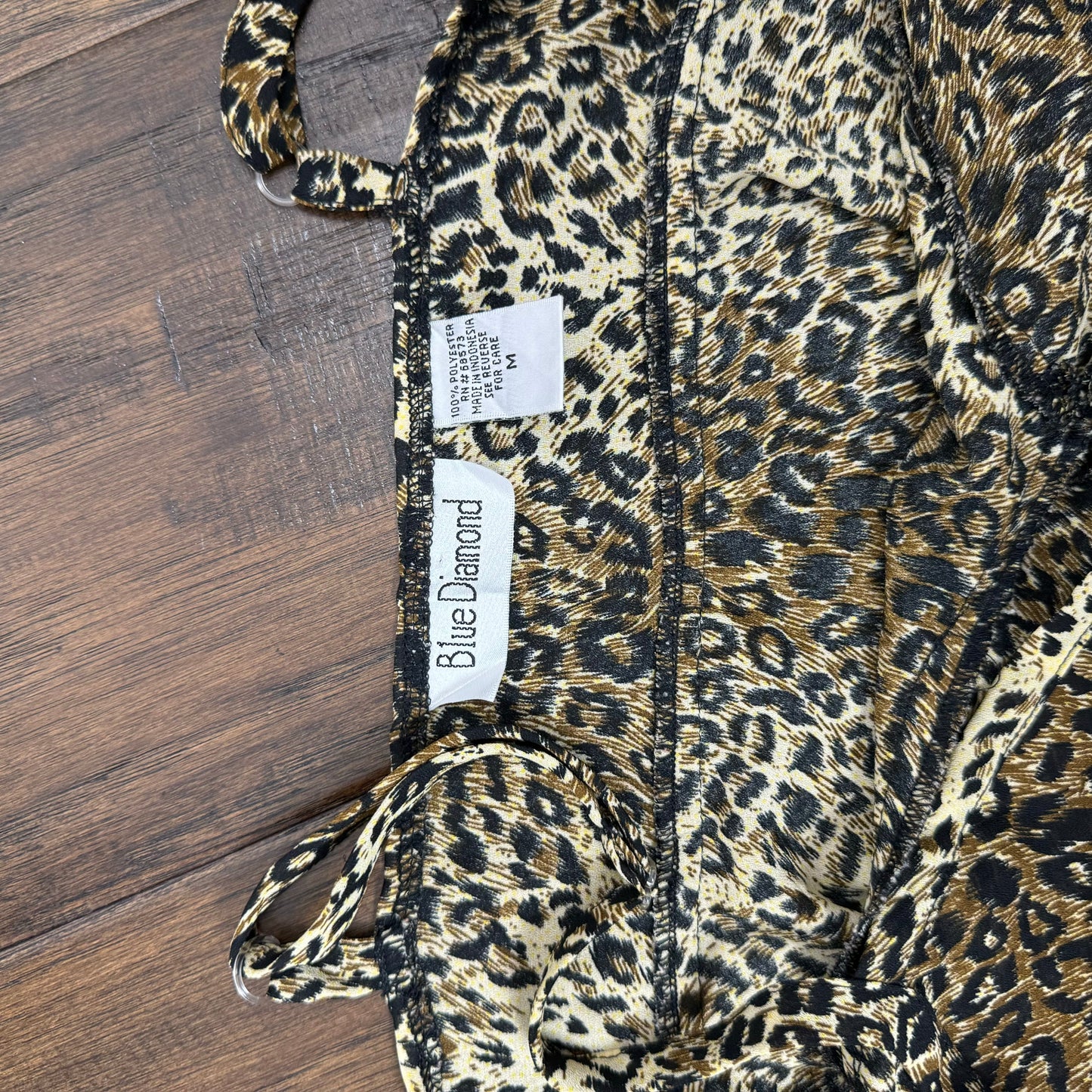 Babydoll Leopard Print Slip