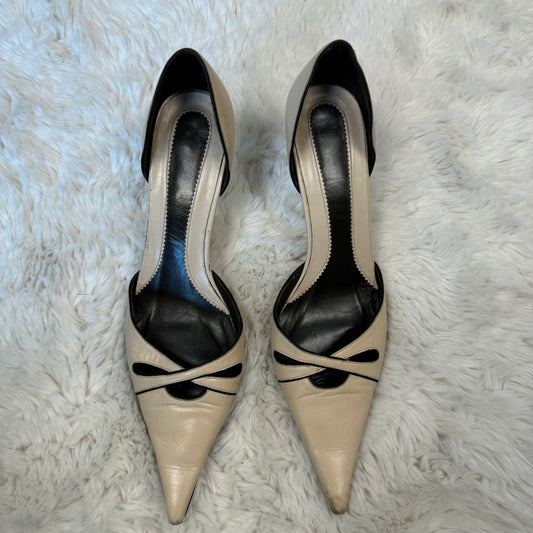 Pointed Toe Kitten Heels (US 9/9.5)