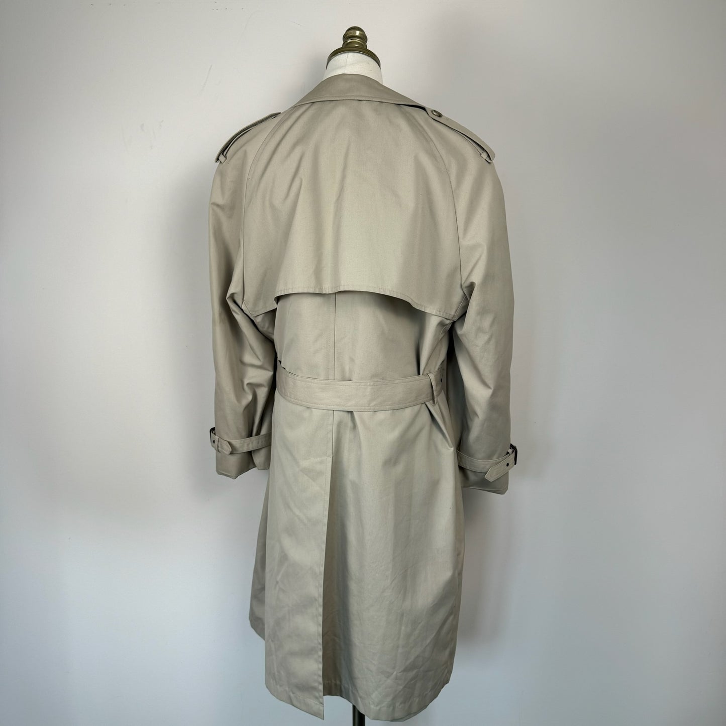 Vintage Beige Trench Coat