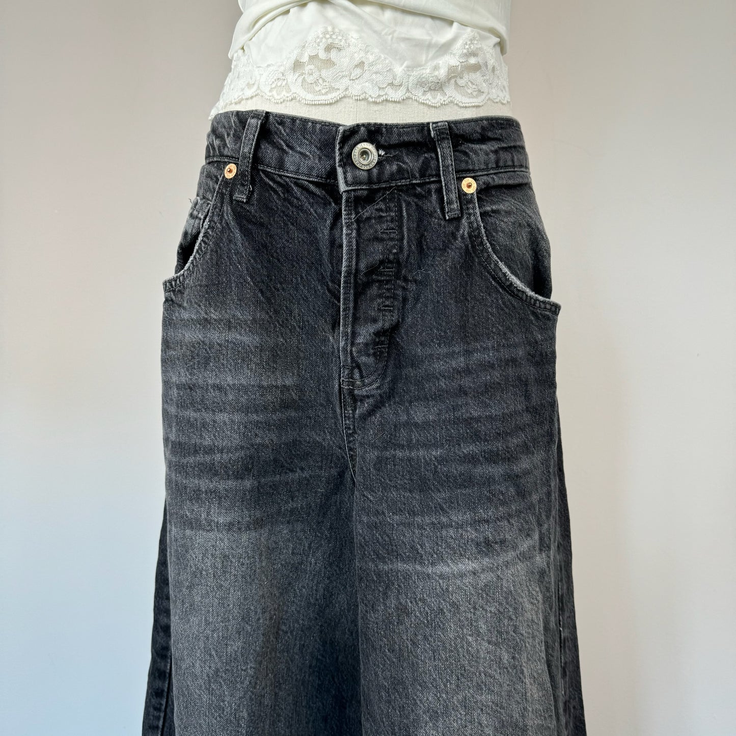 BDG Charcoal Baggy Jeans