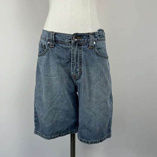 Light Wash Denim Jorts