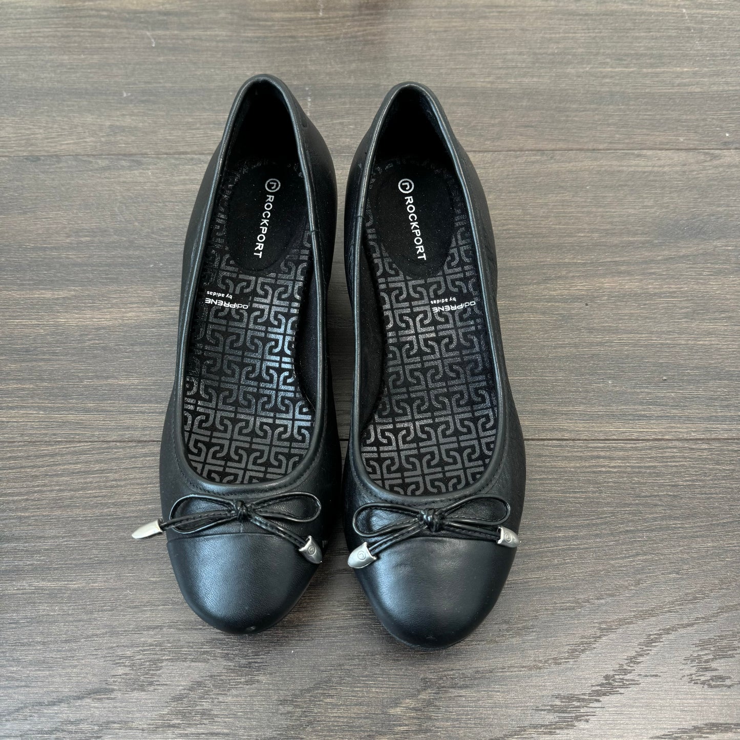 Black Ballet Wedge Heels (US Womens 6)