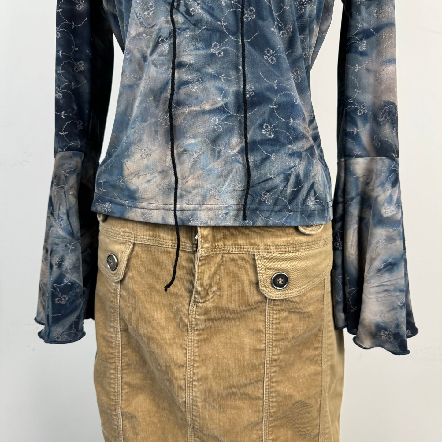 Vintage Fairy Bell Sleeve Top