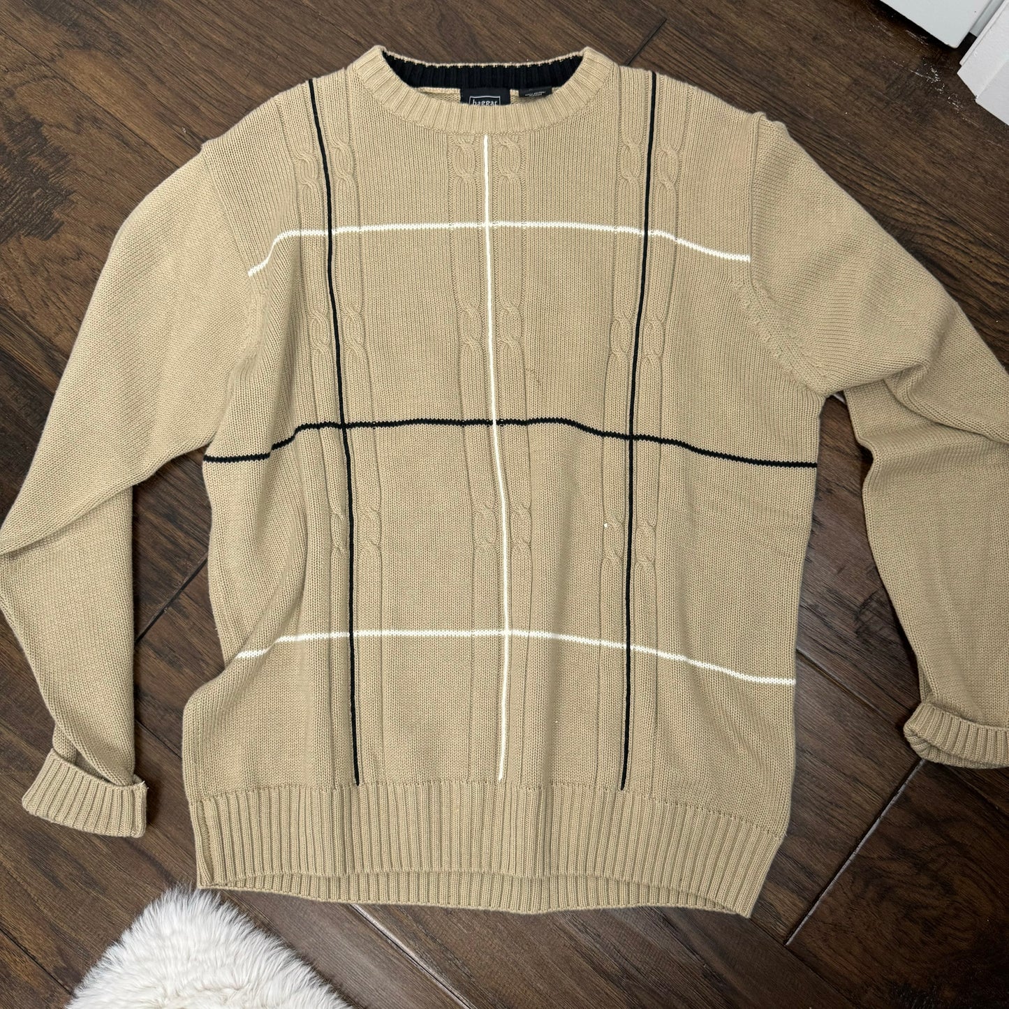 Vintage Oversized Knit Sweater