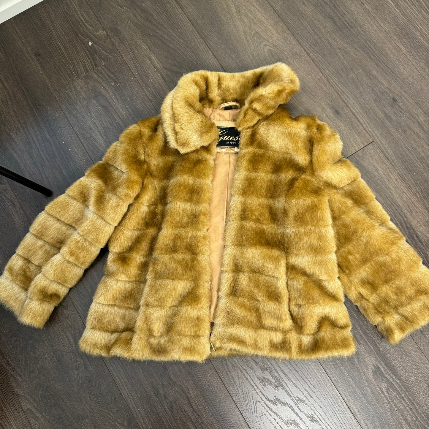 Faux Fur Zip Jacket