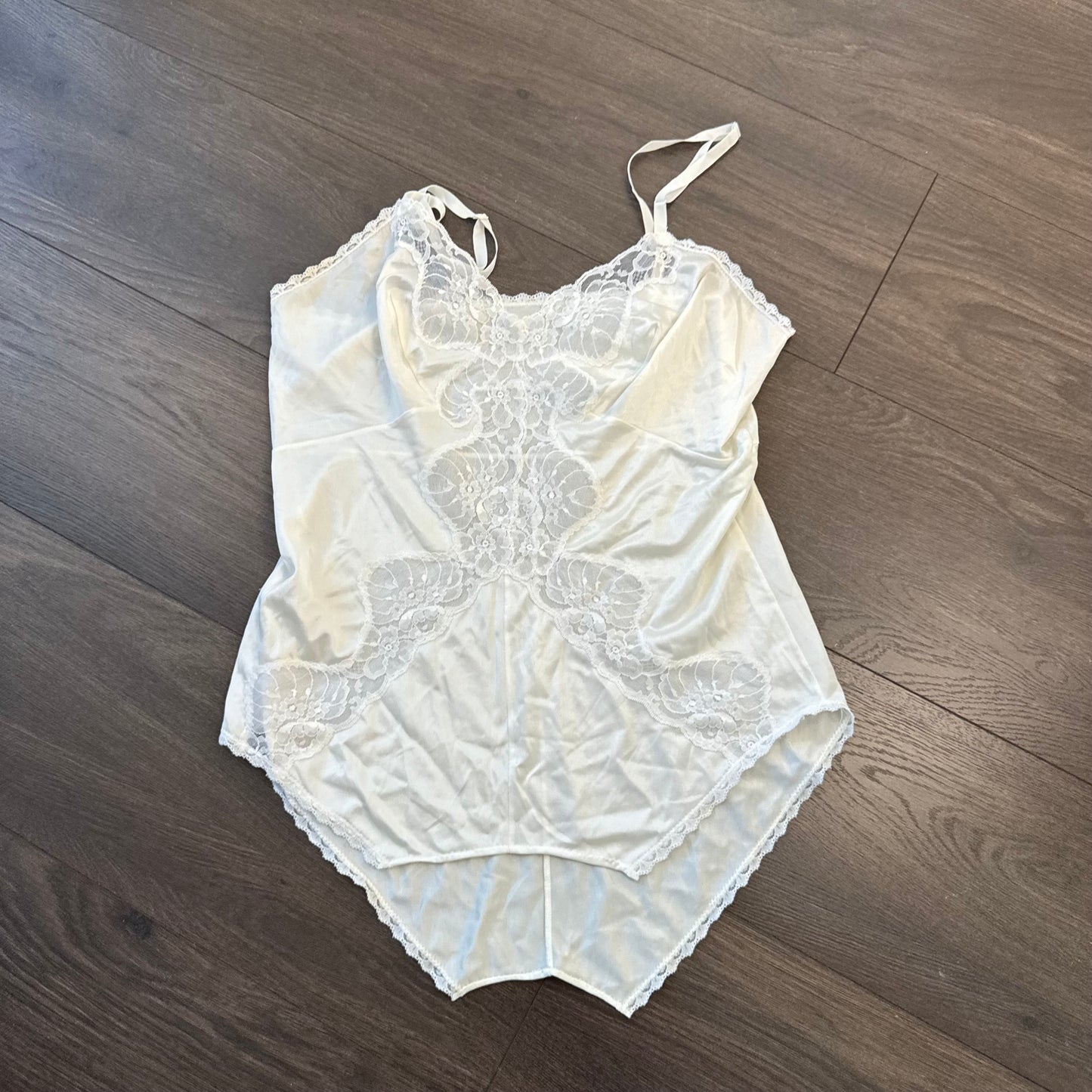 White Lace French Maid Cami