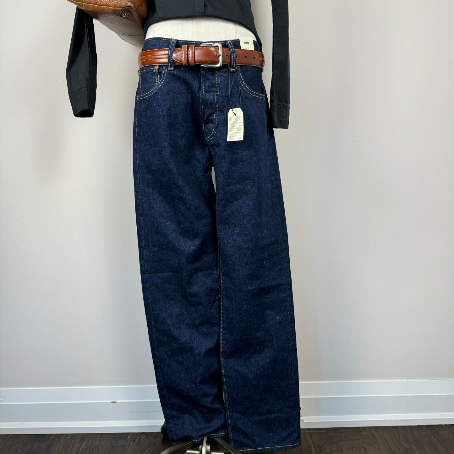 Levi's Dark Wash Straight Leg Jeans