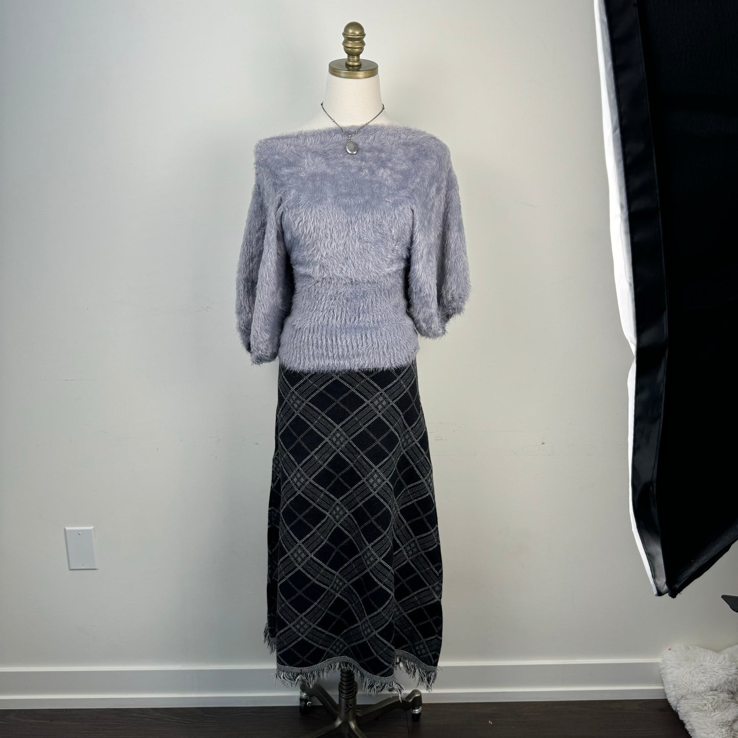 Parasuco Fuzzy Knit Dolman Top