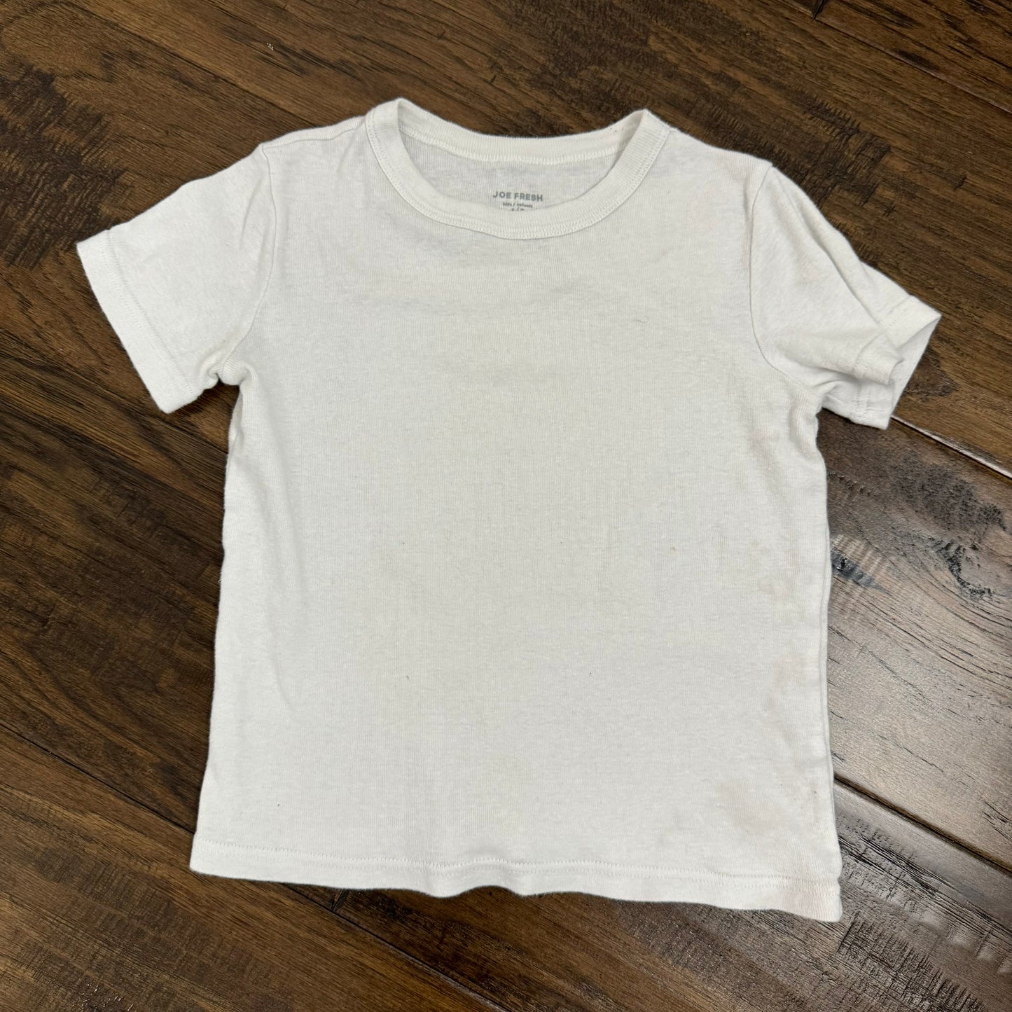 White Knit Baby Tee