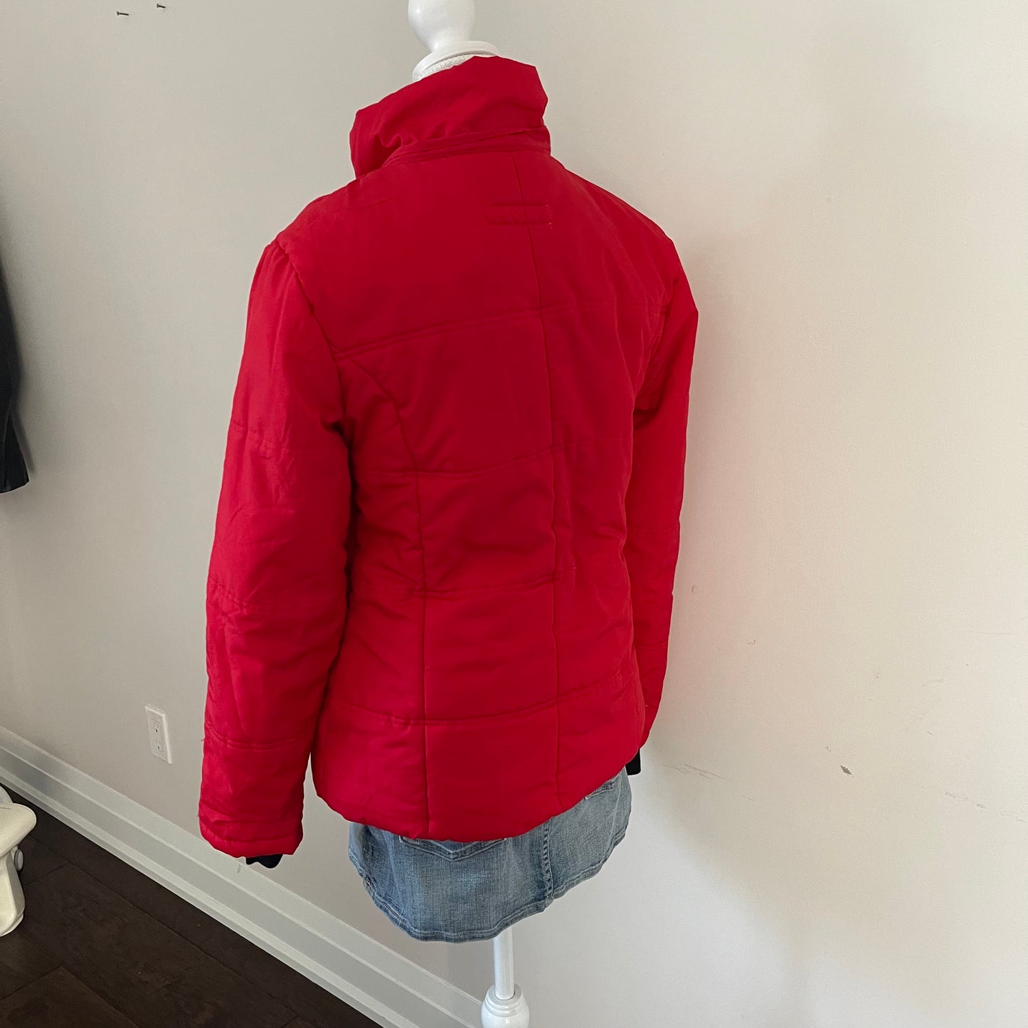Y2K Baby Phat Red Puffer Jacket