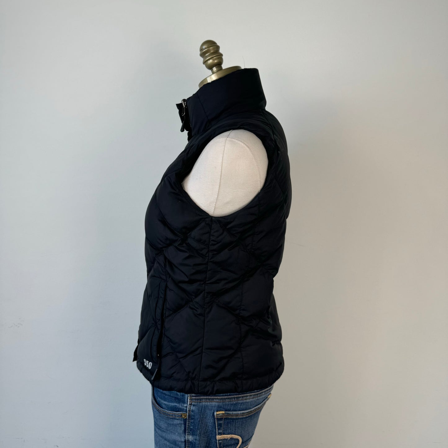 North Face Puffer Zip Up Vest