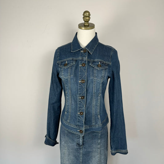 Calvin Klein Fitted Denim Jacket