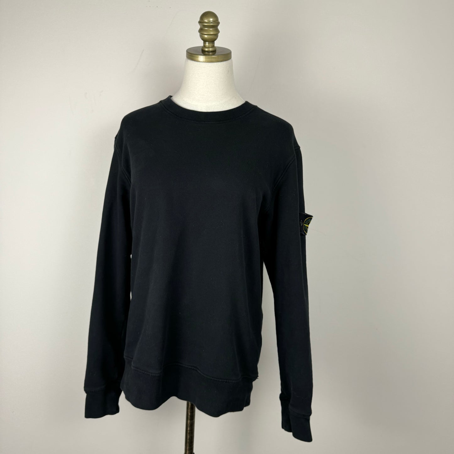 Black Stone Island Crewneck Sweater