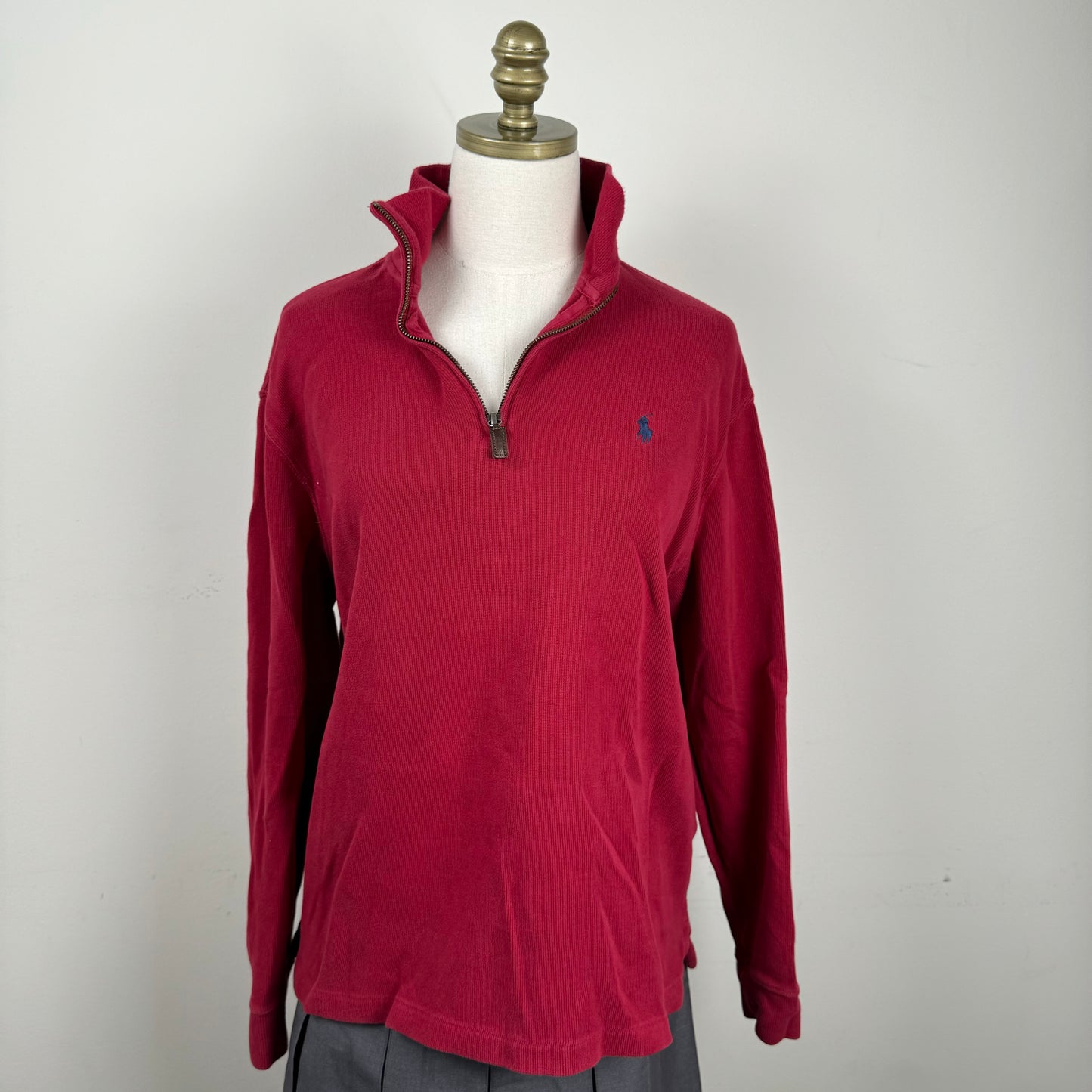 Polo Red Quarter Zip Sweater