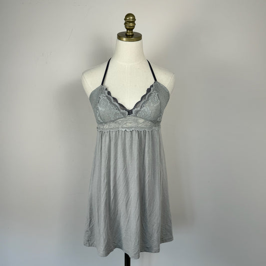 Y2K Babydoll Lace Trim Top
