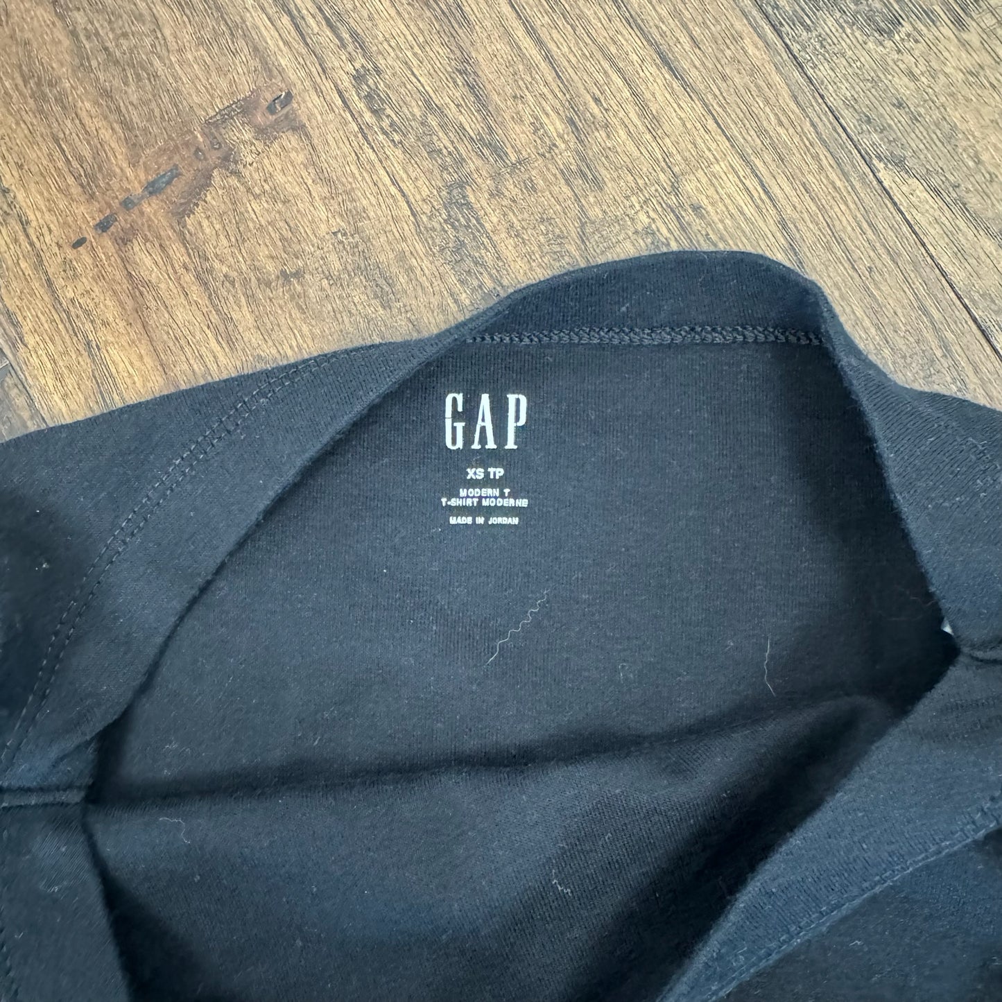 Black Fitted Boat Neck Top