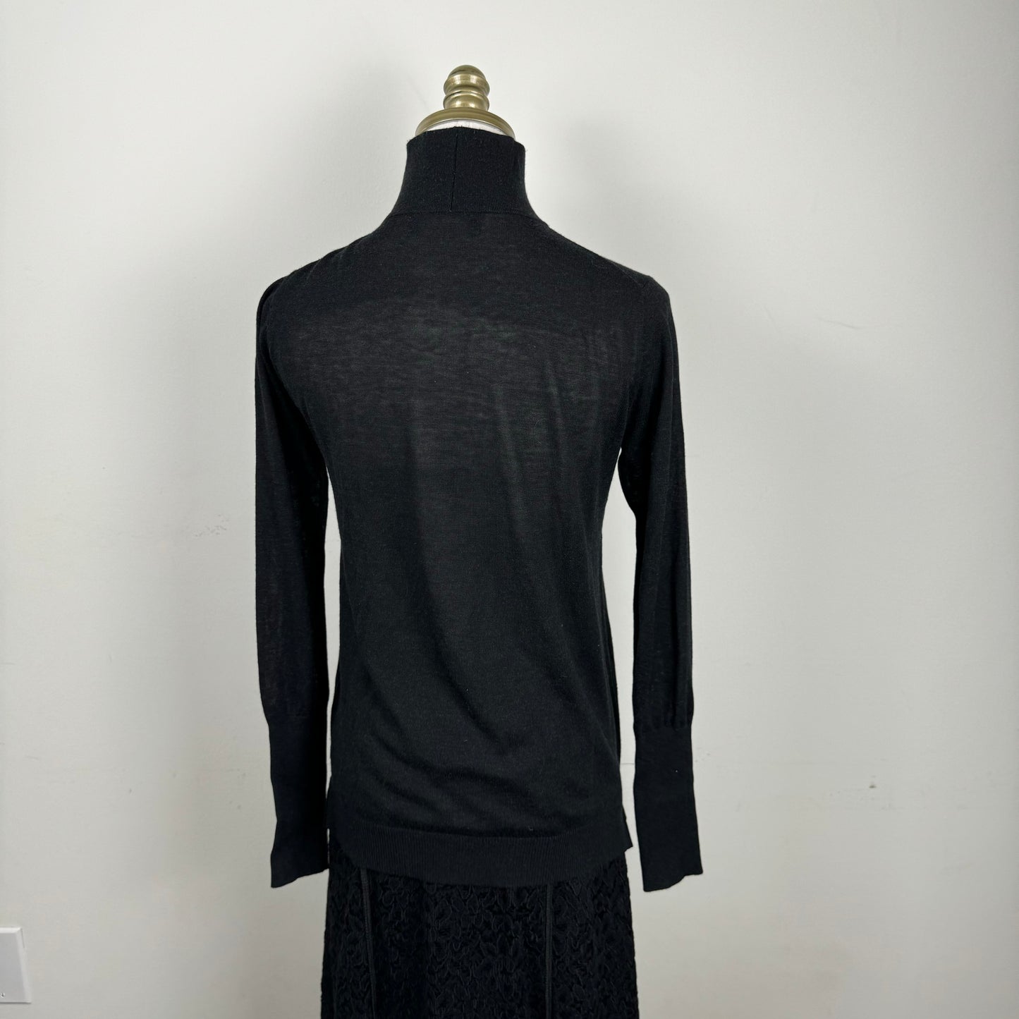 Dark Grey Turtleneck Sweater