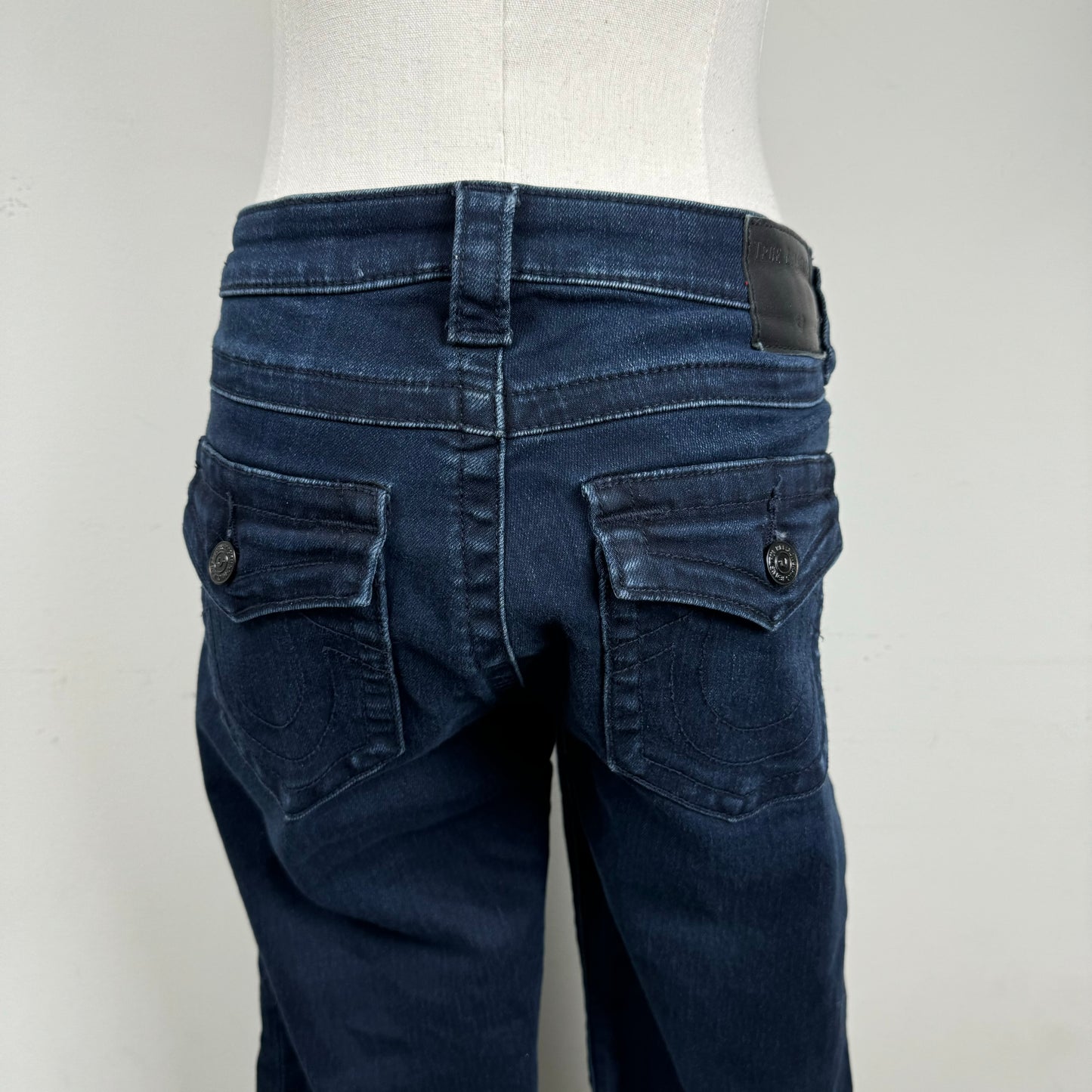 True Religion Dark Wash Bootcut Jeans