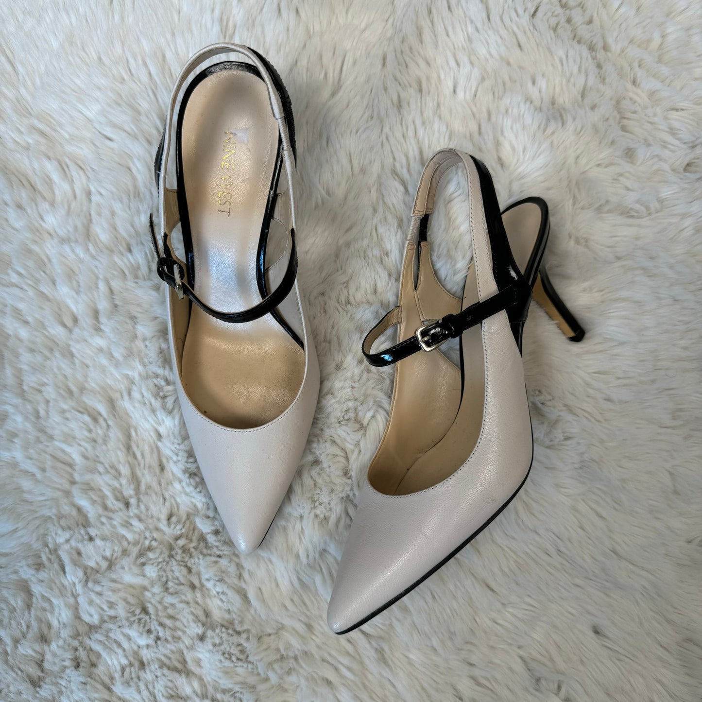 Nine West Kitten Slingback Heels (US 7)