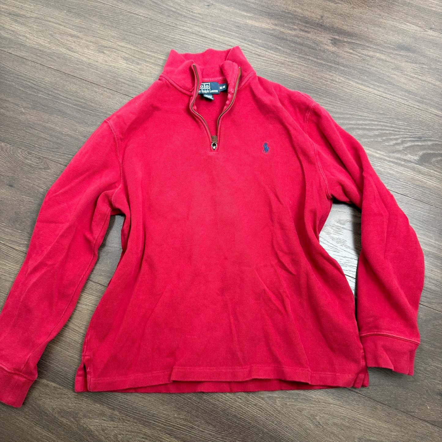 Polo Red Quarter Zip Sweater