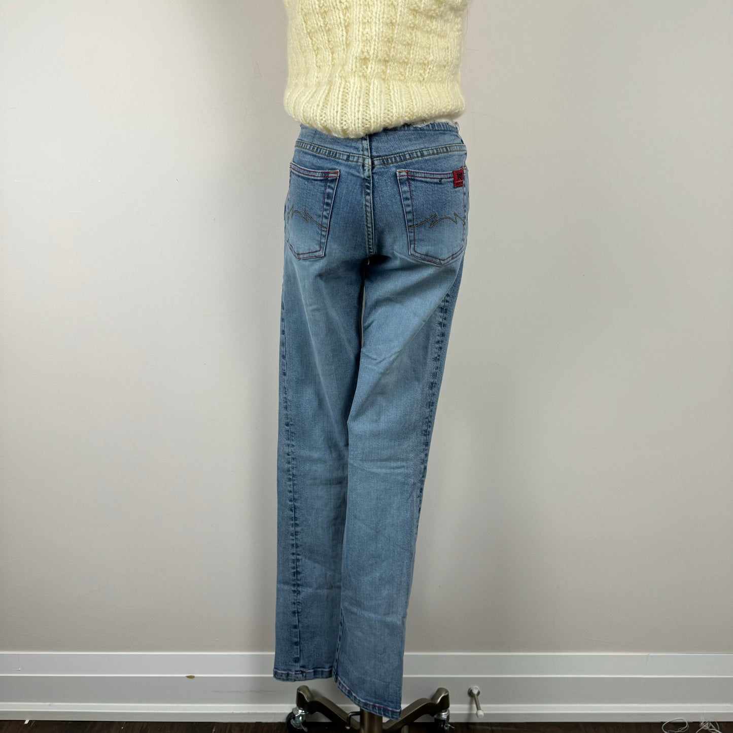 Vintage Parasuco Light Wash Slim Bootcut Jeans