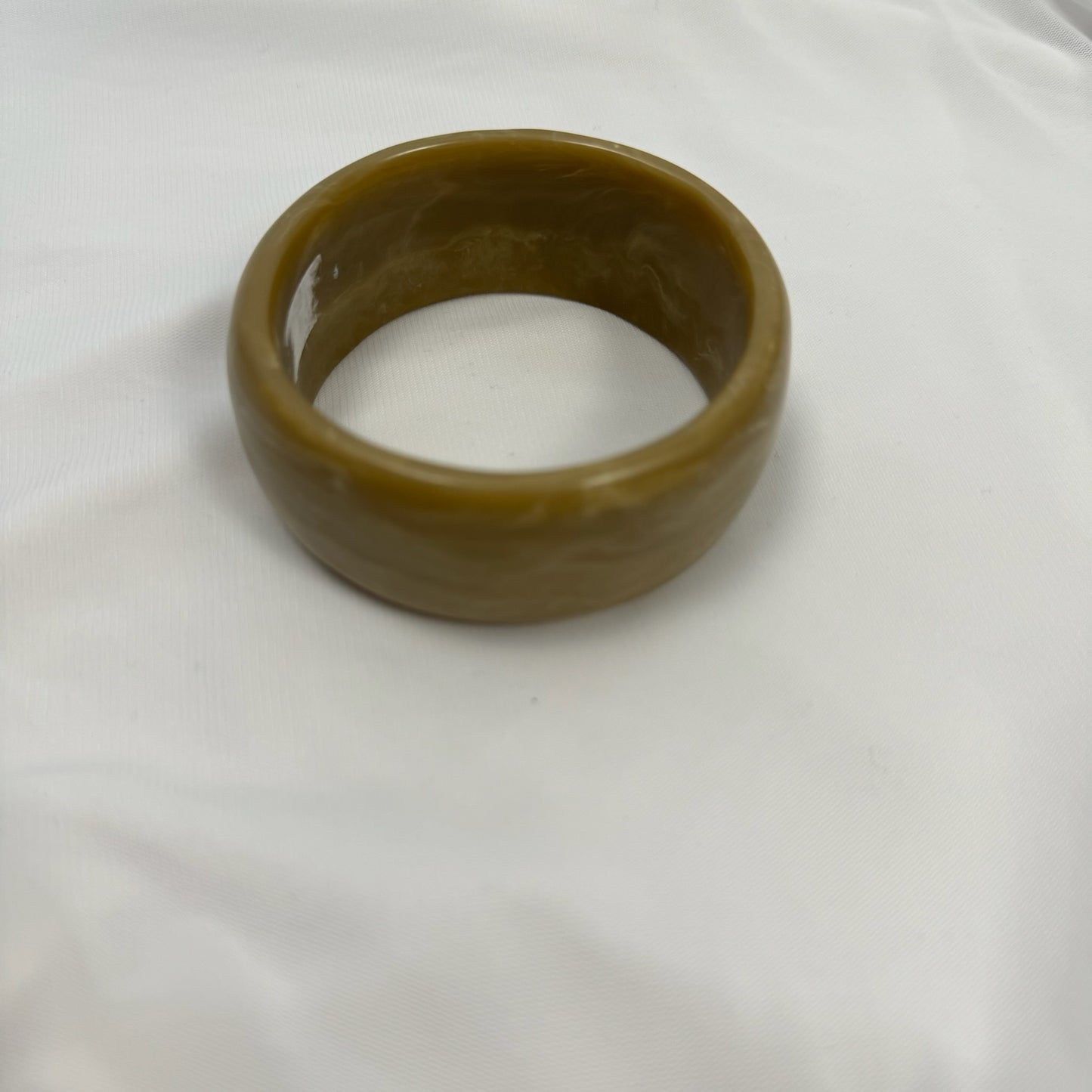 Chunky Light Brown Bangle