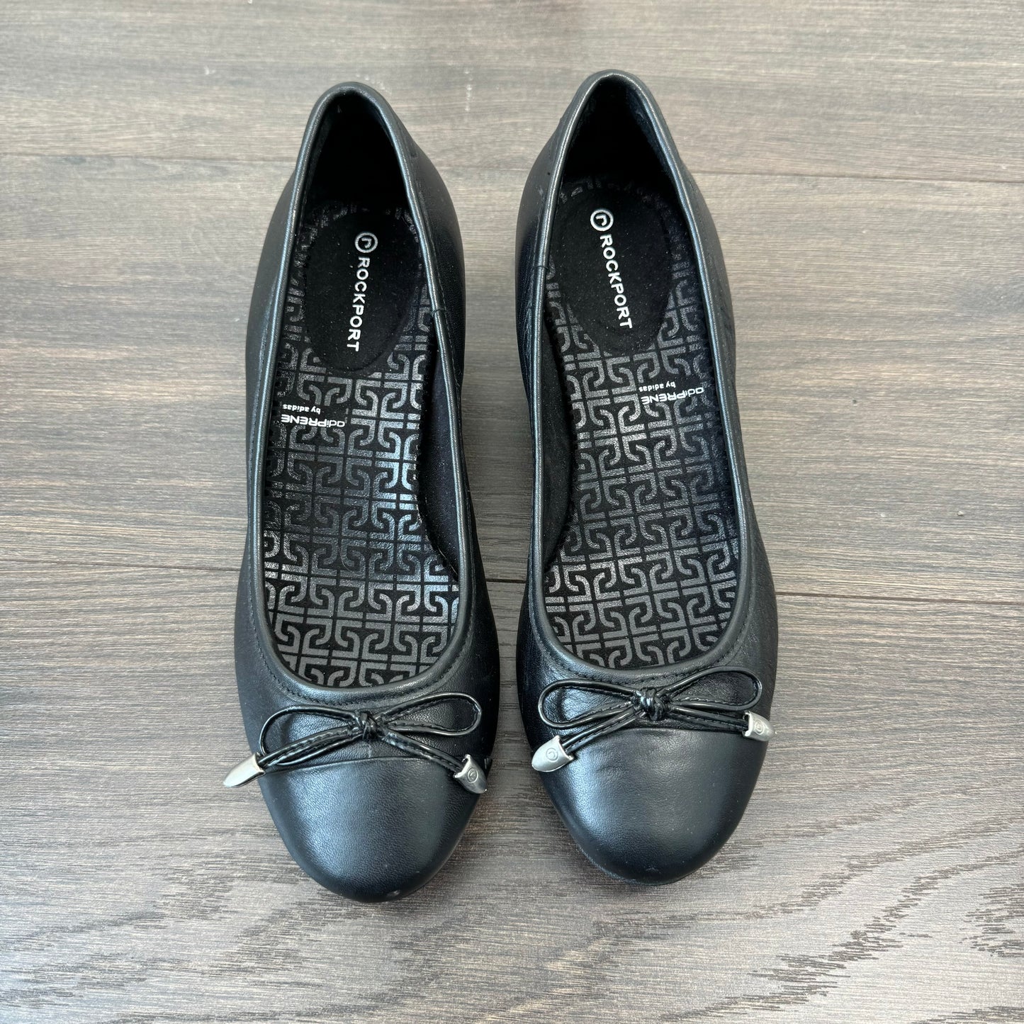 Black Ballet Wedge Heels (US Womens 6)