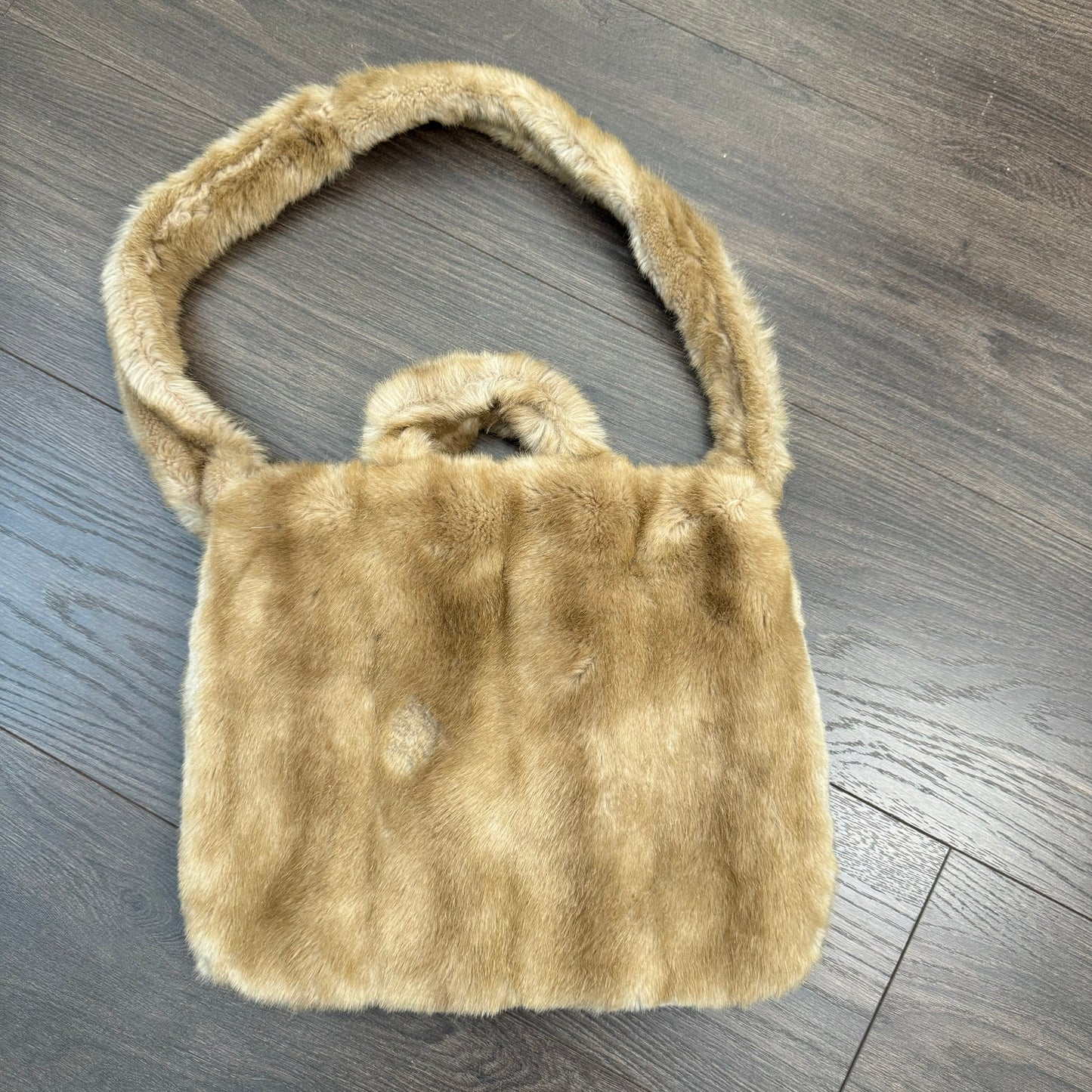 Faux Fur Shoulder Bag