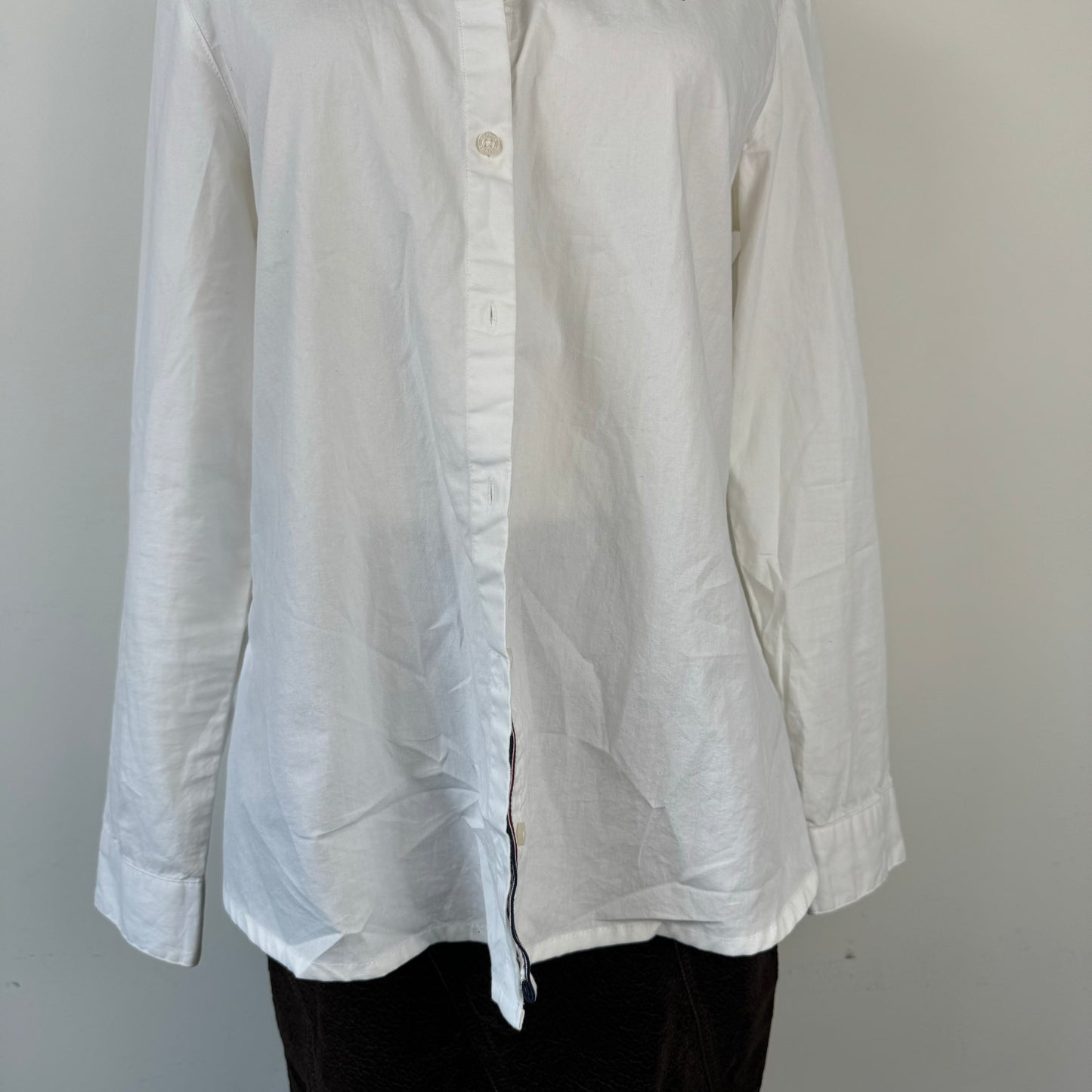 Tommy White Button Up Shirt