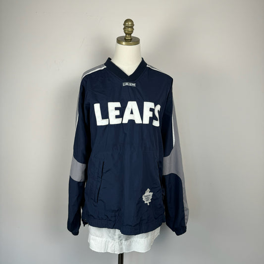 Oversized Navy Jersey Top