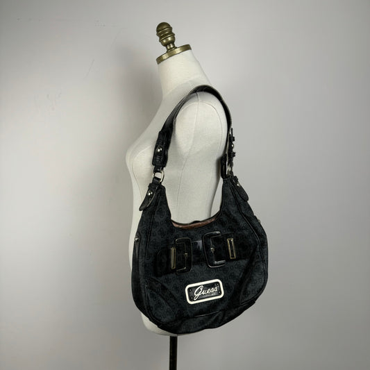 Y2K Guess Buckled Shoulder Bag