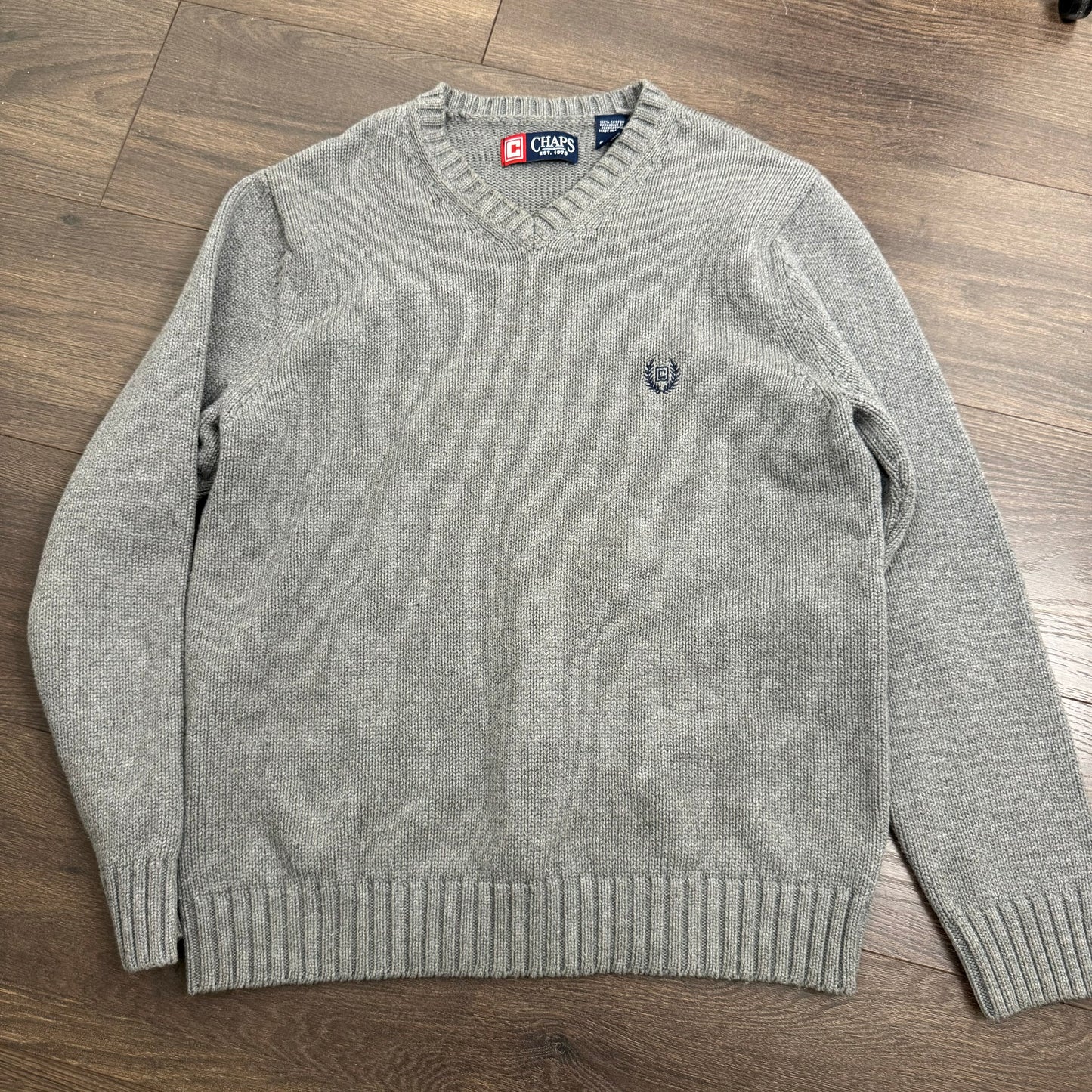 Grey Chunky Knit Sweater