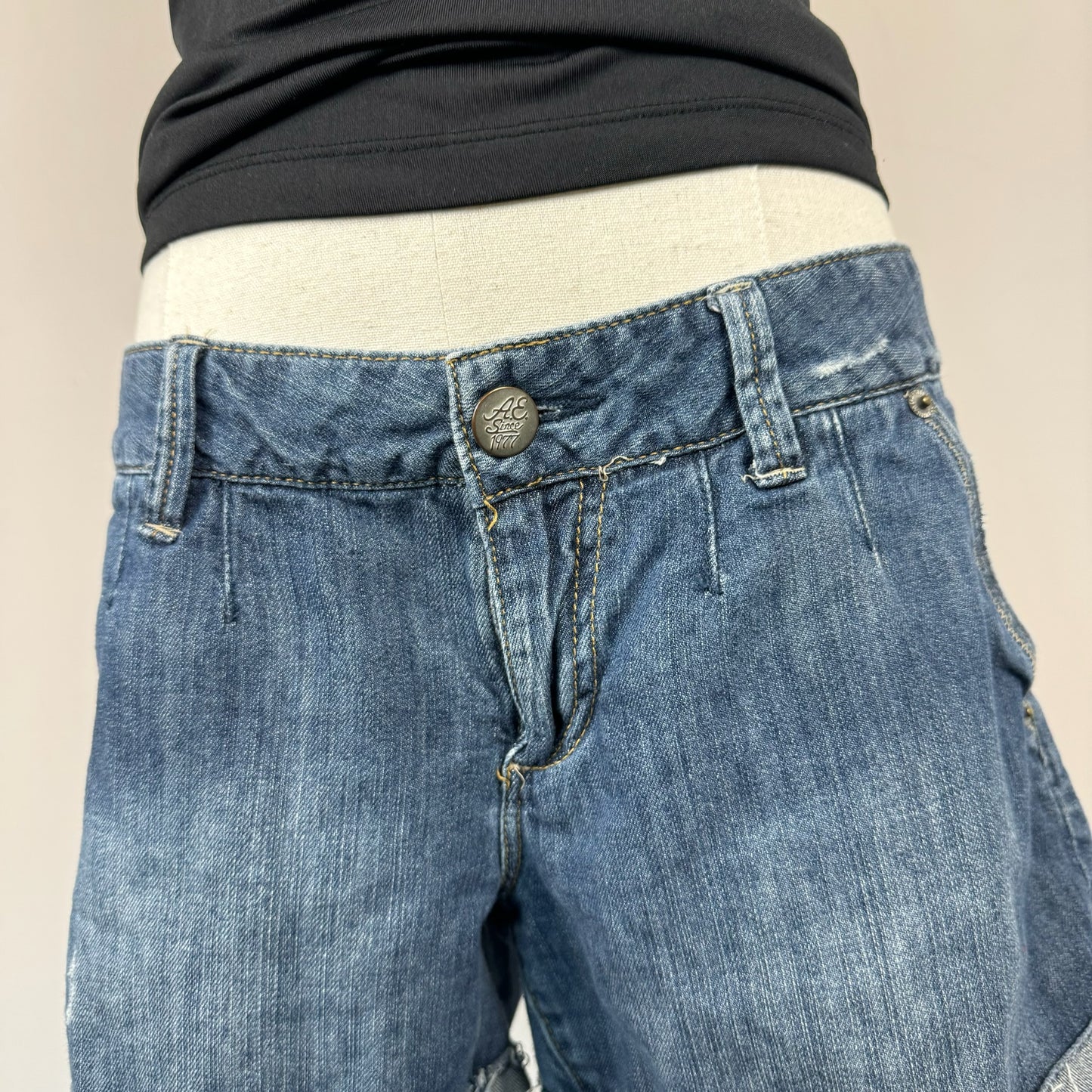 Denim Mini Shorts