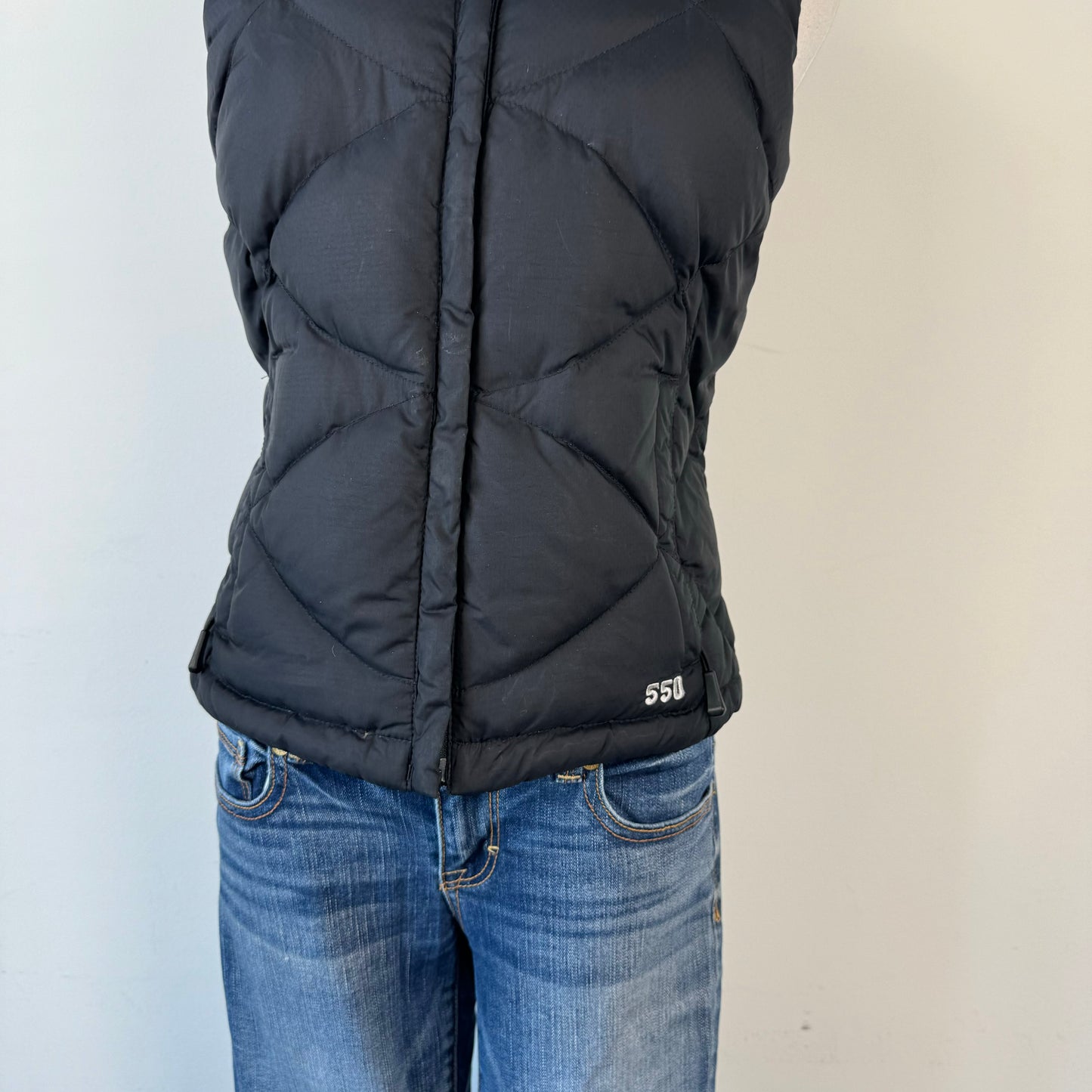 North Face Puffer Zip Up Vest