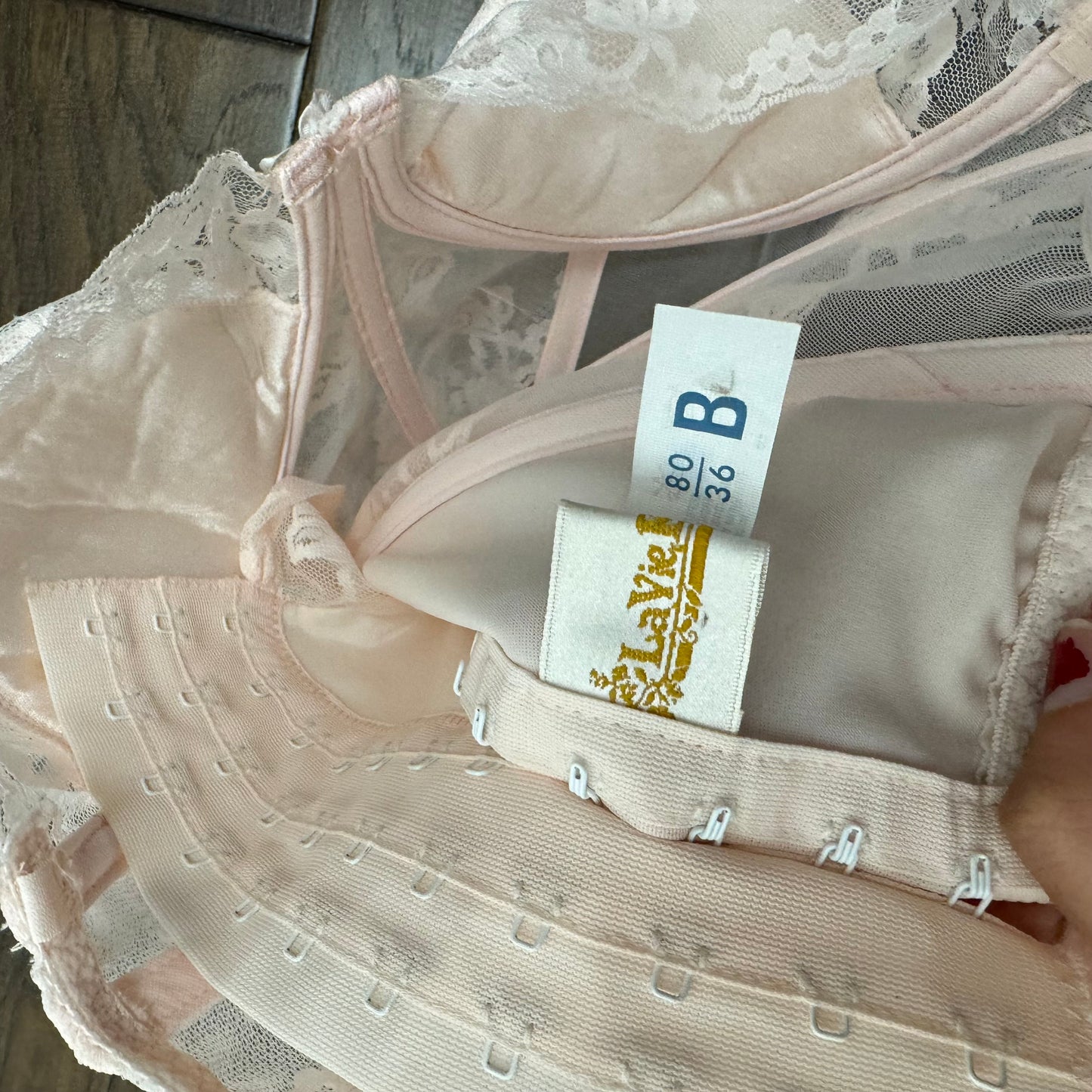 Vintage La Vie En Rose Pink Corset