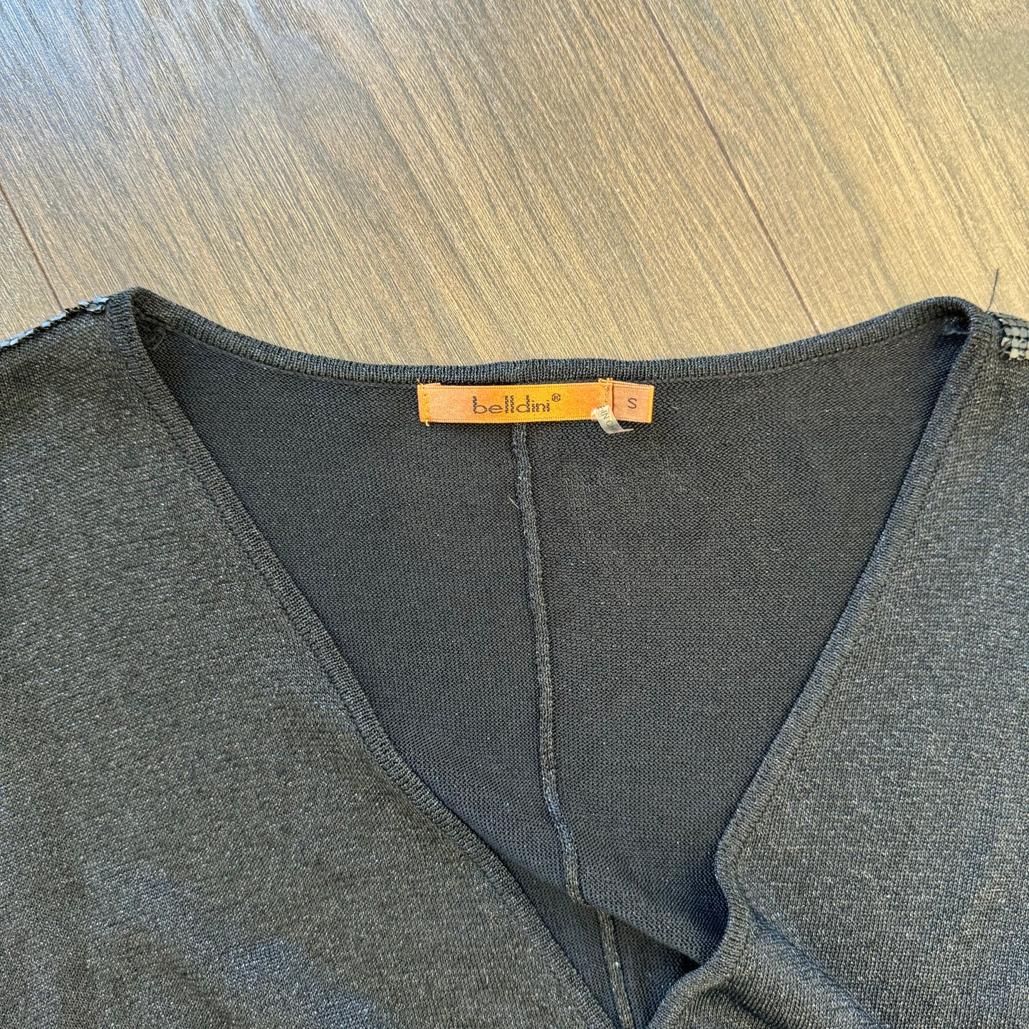 Y2K Black Knit Top