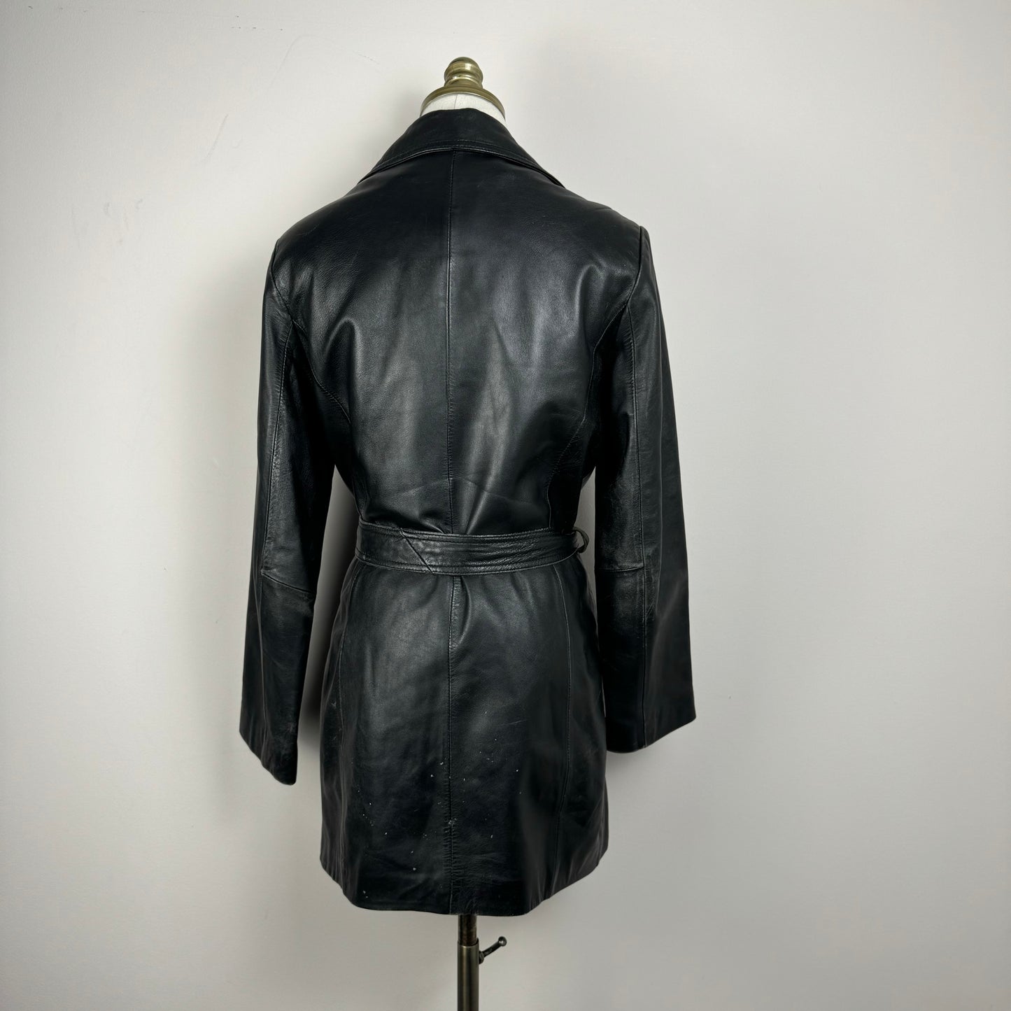 Vintage Danier Long Leather Jacket