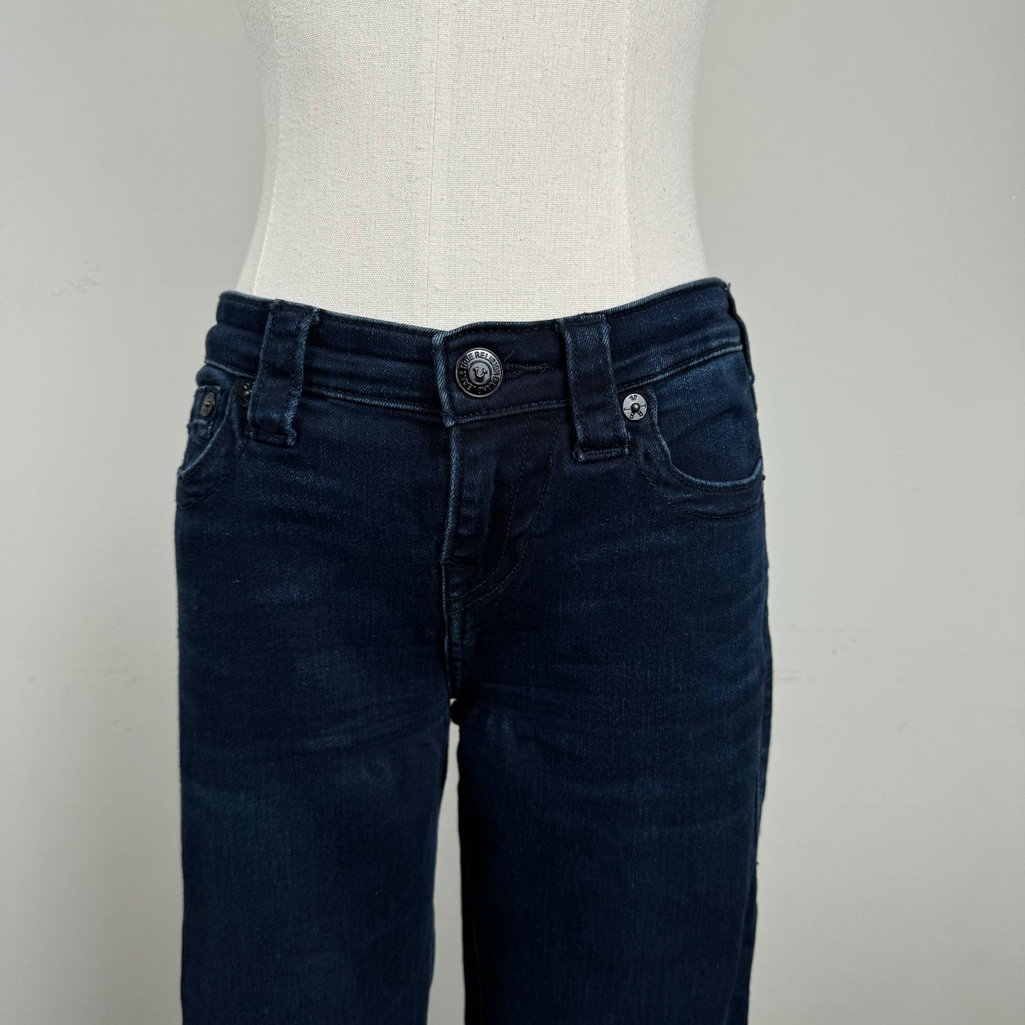 True Religion Dark Wash Bootcut Jeans