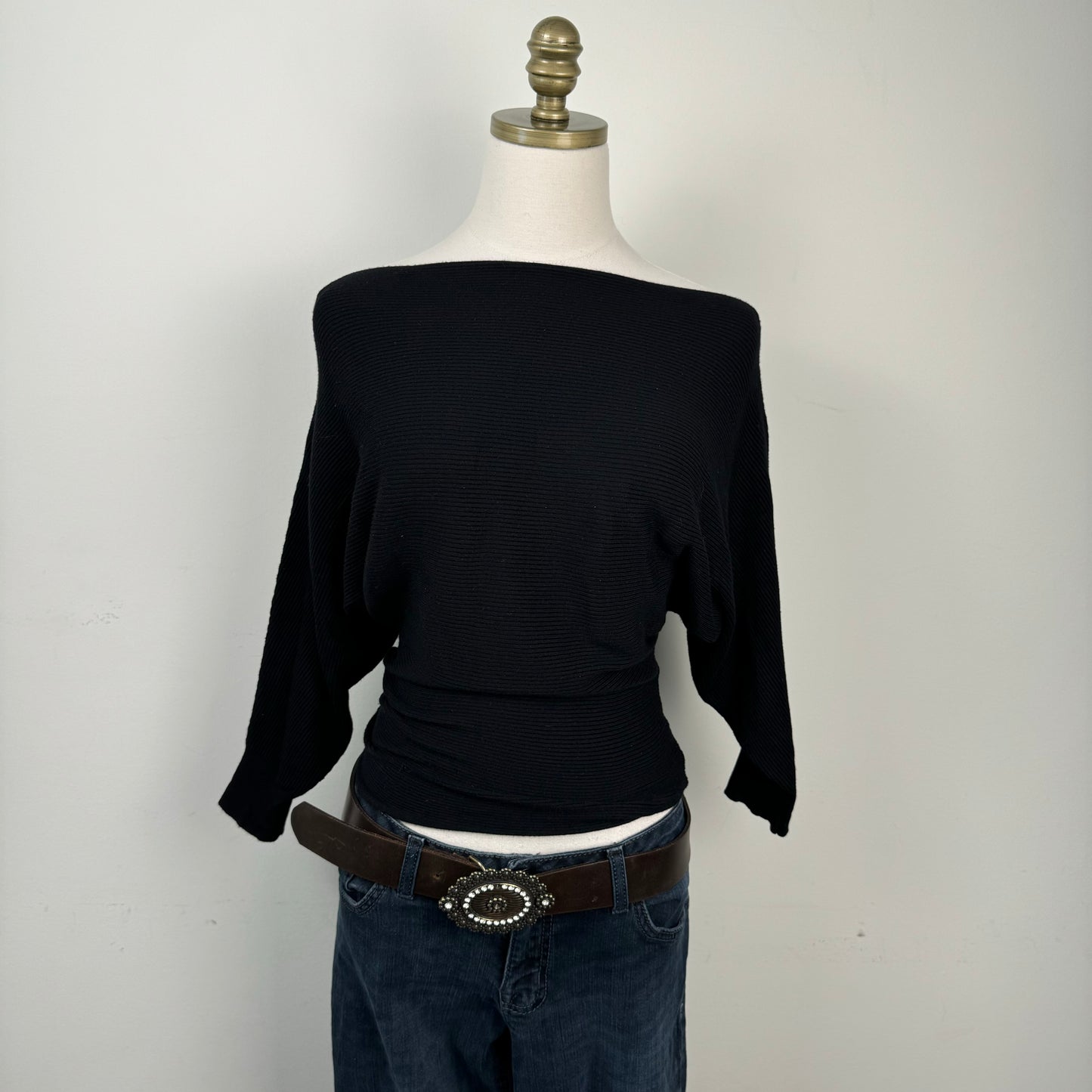 Vintage Brown Boho Antique Style Buckle Belt