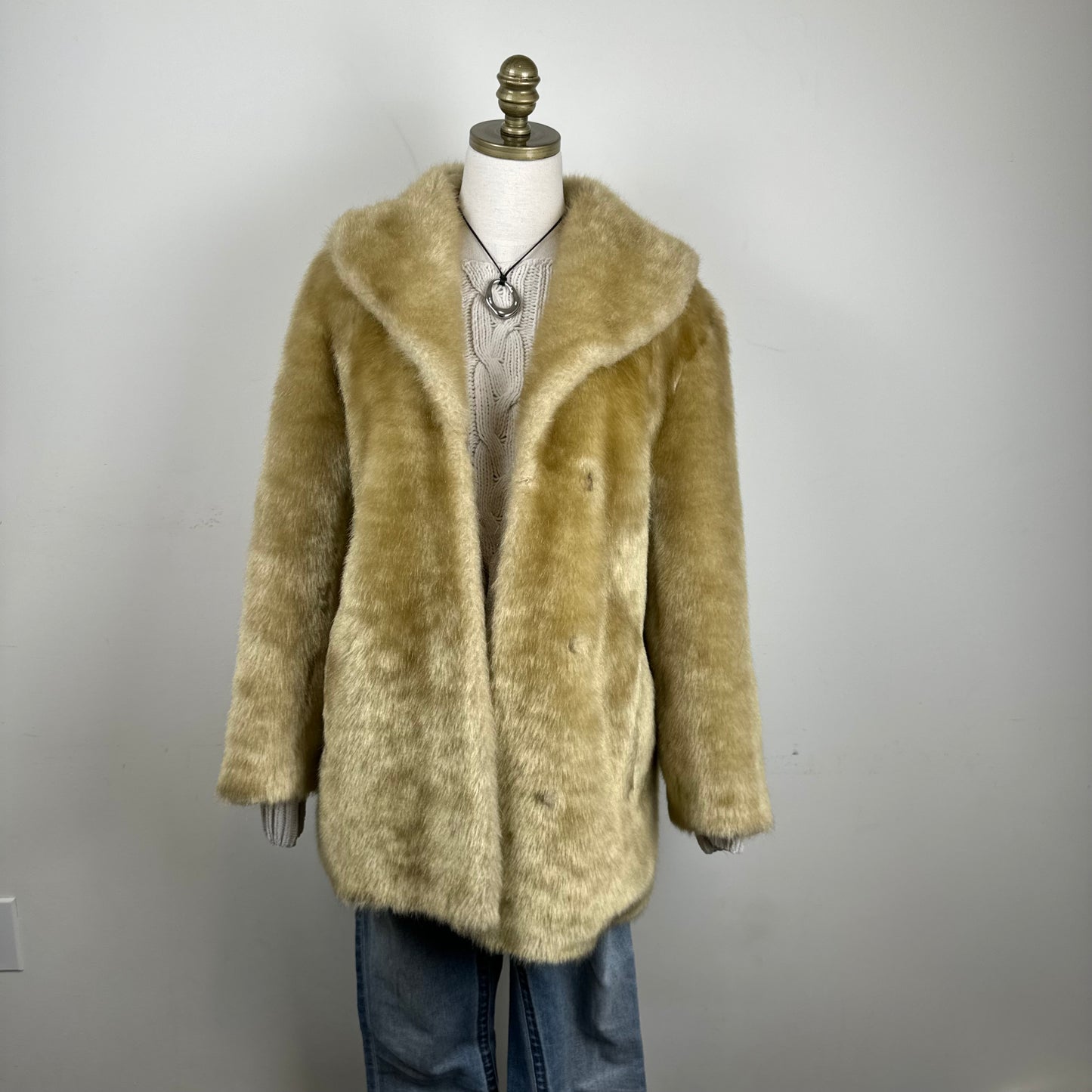 Vintage Faux Fur Jacket