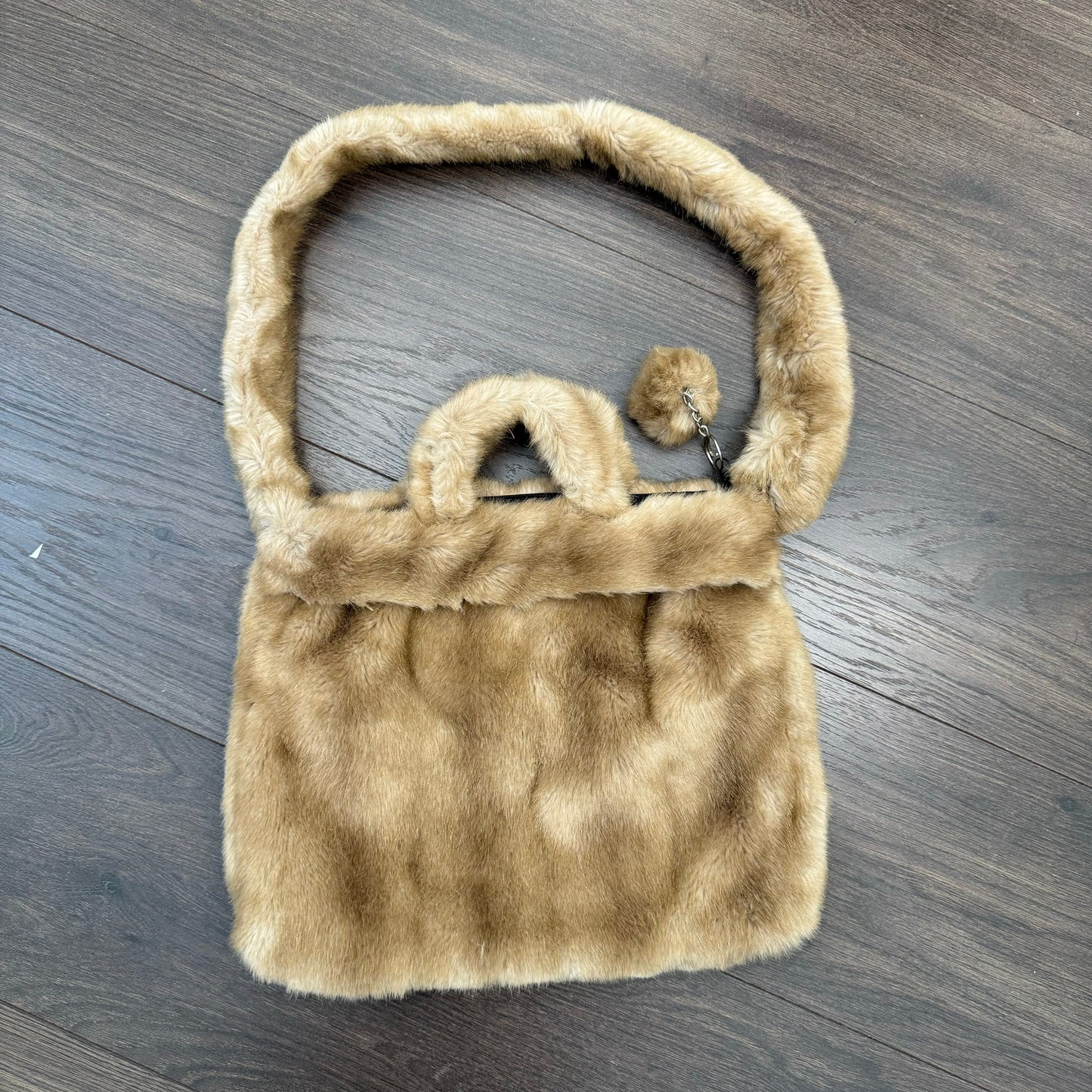 Faux Fur Shoulder Bag