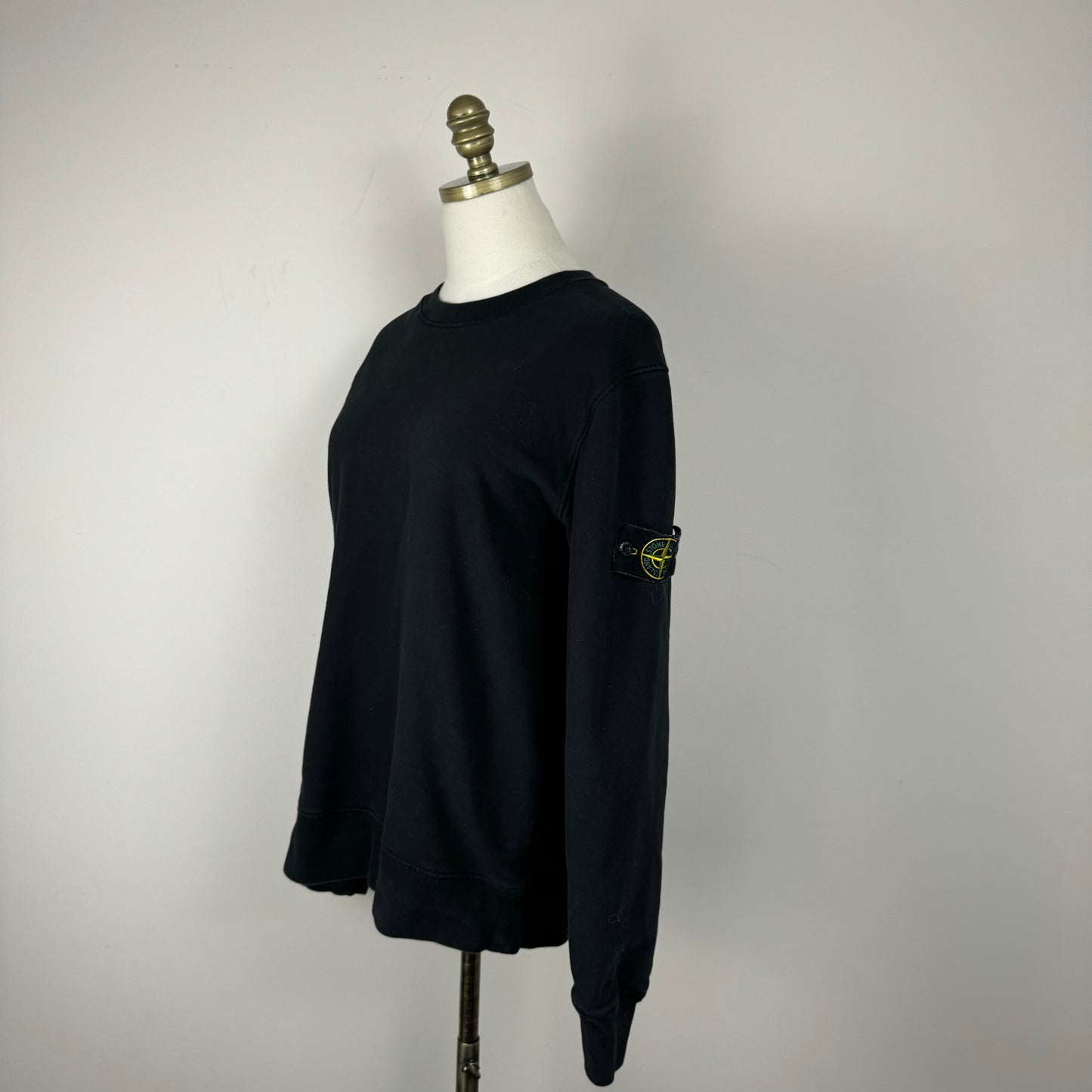 Black Stone Island Crewneck Sweater