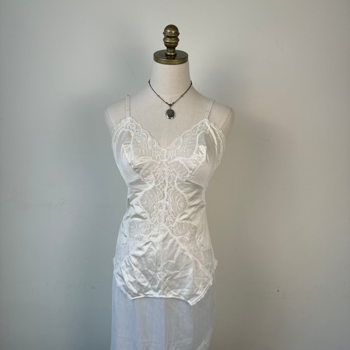 White Lace French Maid Cami