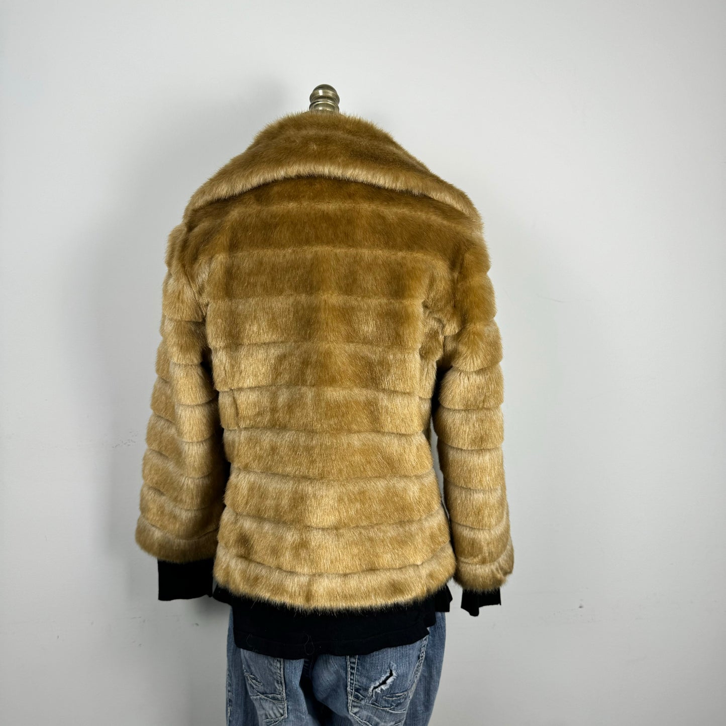 Faux Fur Zip Jacket