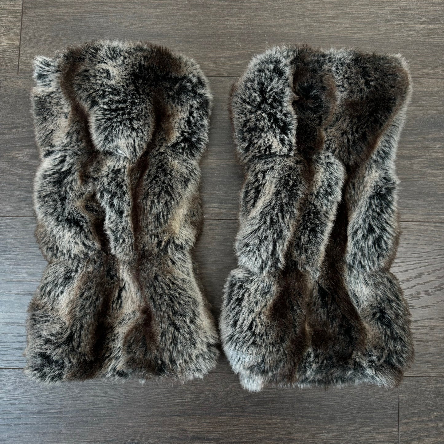Faux Fur Leg Warmers