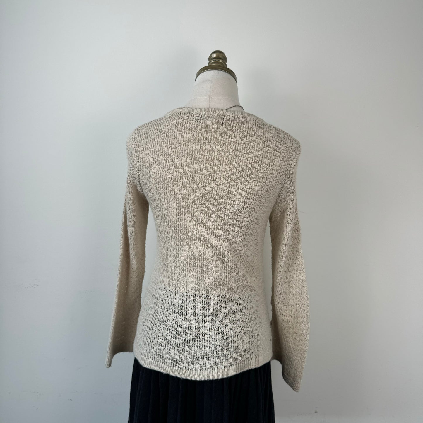 Vintage Open Front Knit Top