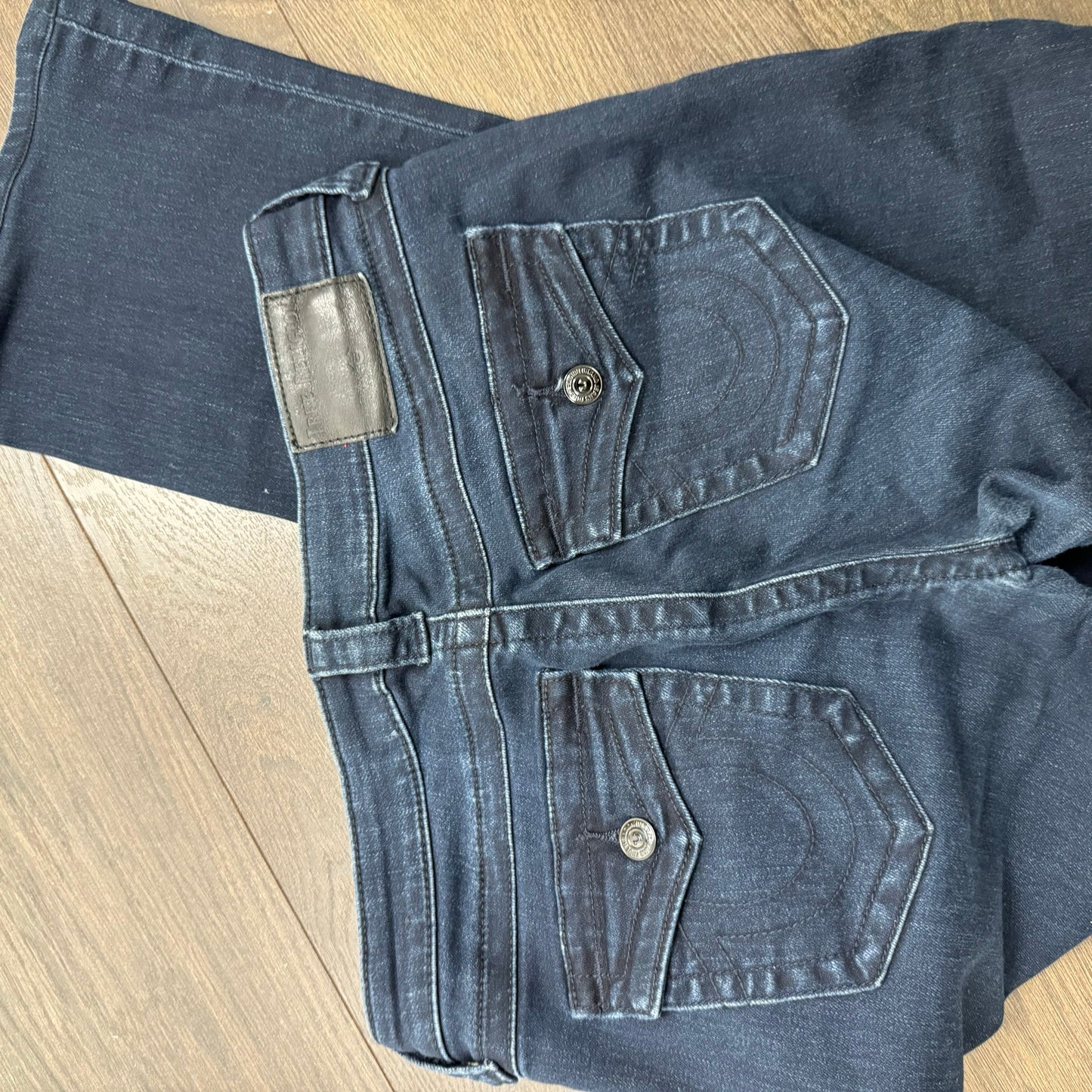 True Religion Dark Wash Bootcut Jeans