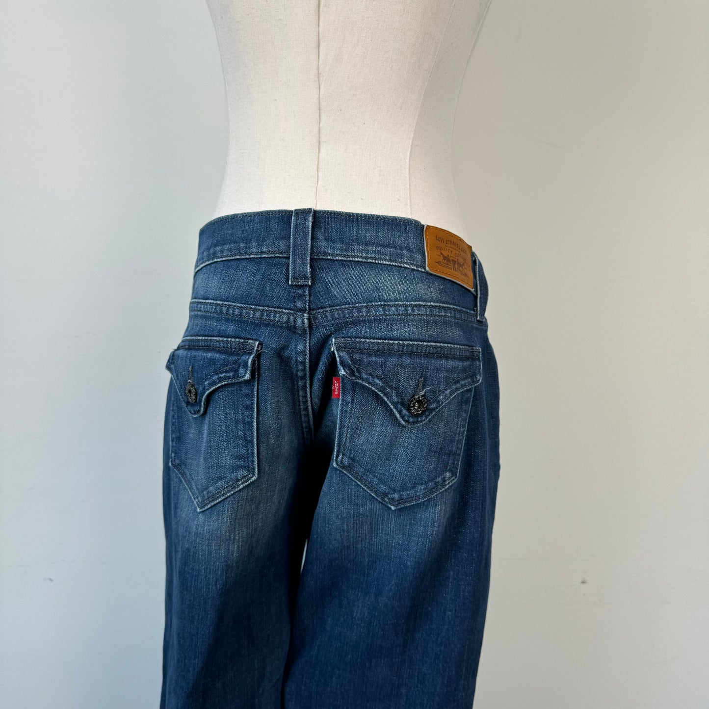 Vintage Levi's Low Rise Straight Cut Jeans