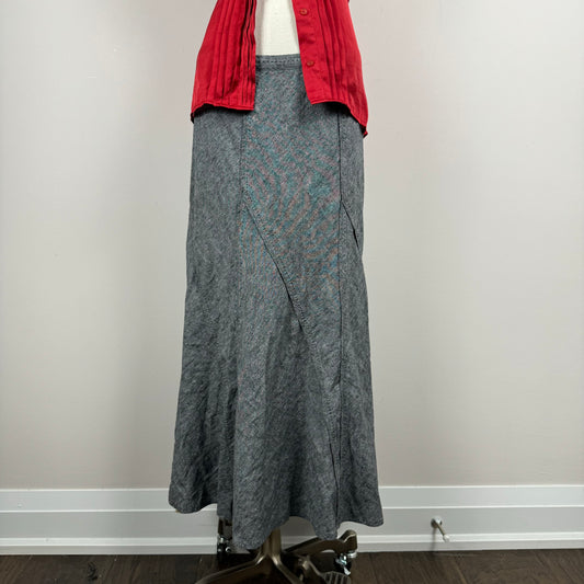 Grey Maxi Skirt